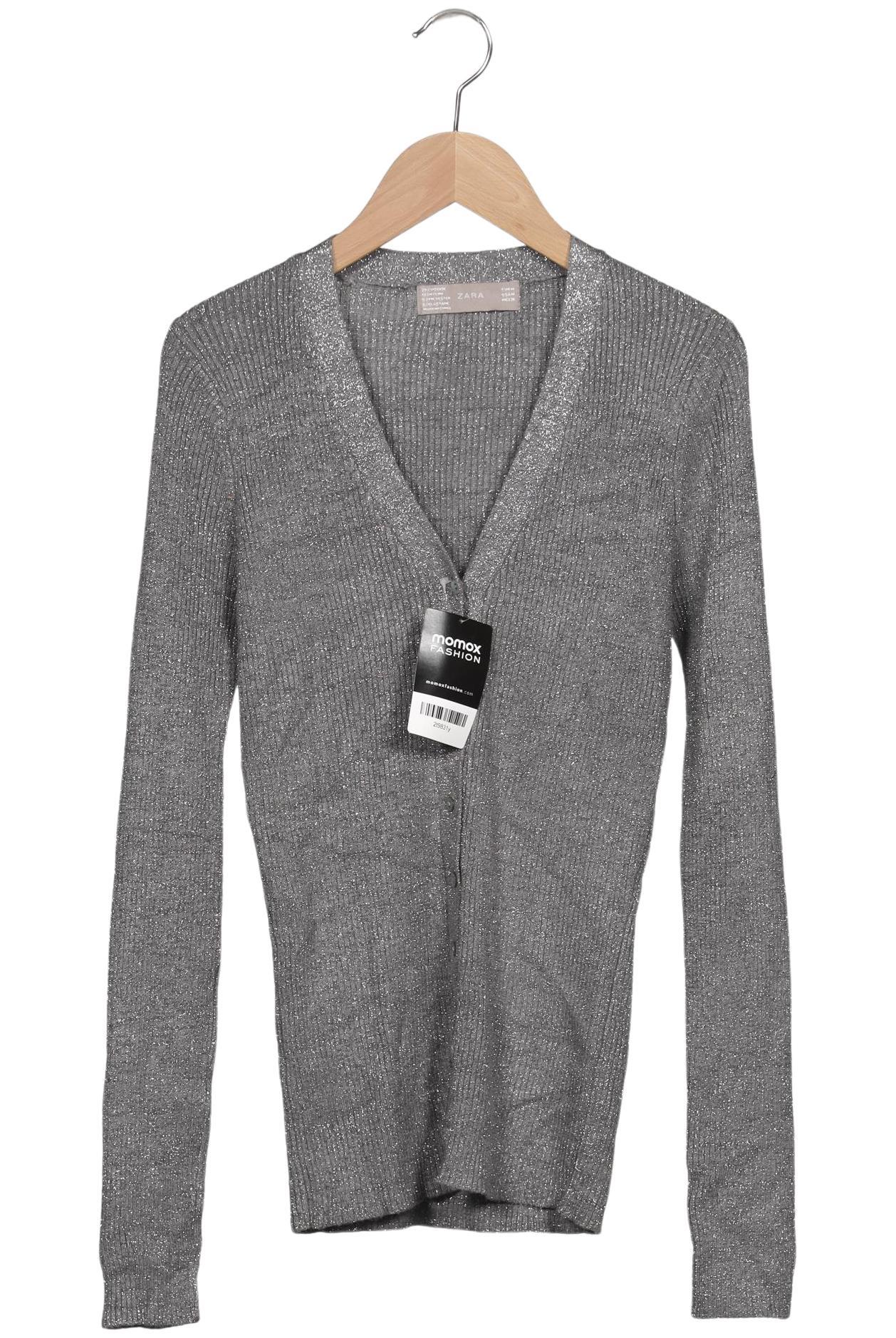 

Zara Damen Strickjacke, grau, Gr. 38