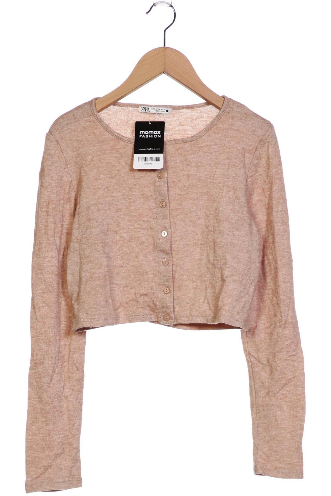 

ZARA Damen Strickjacke, beige