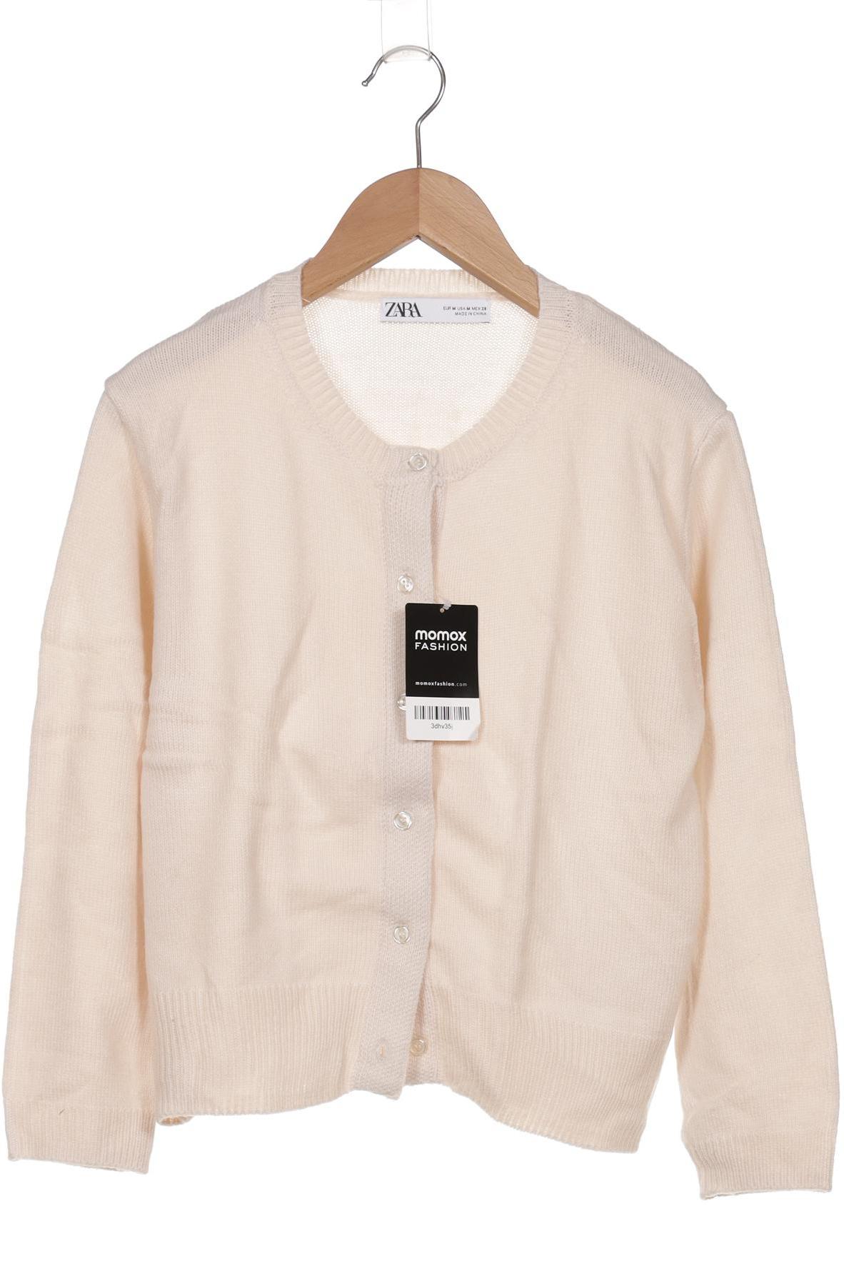 

Zara Damen Strickjacke, cremeweiß, Gr. 38