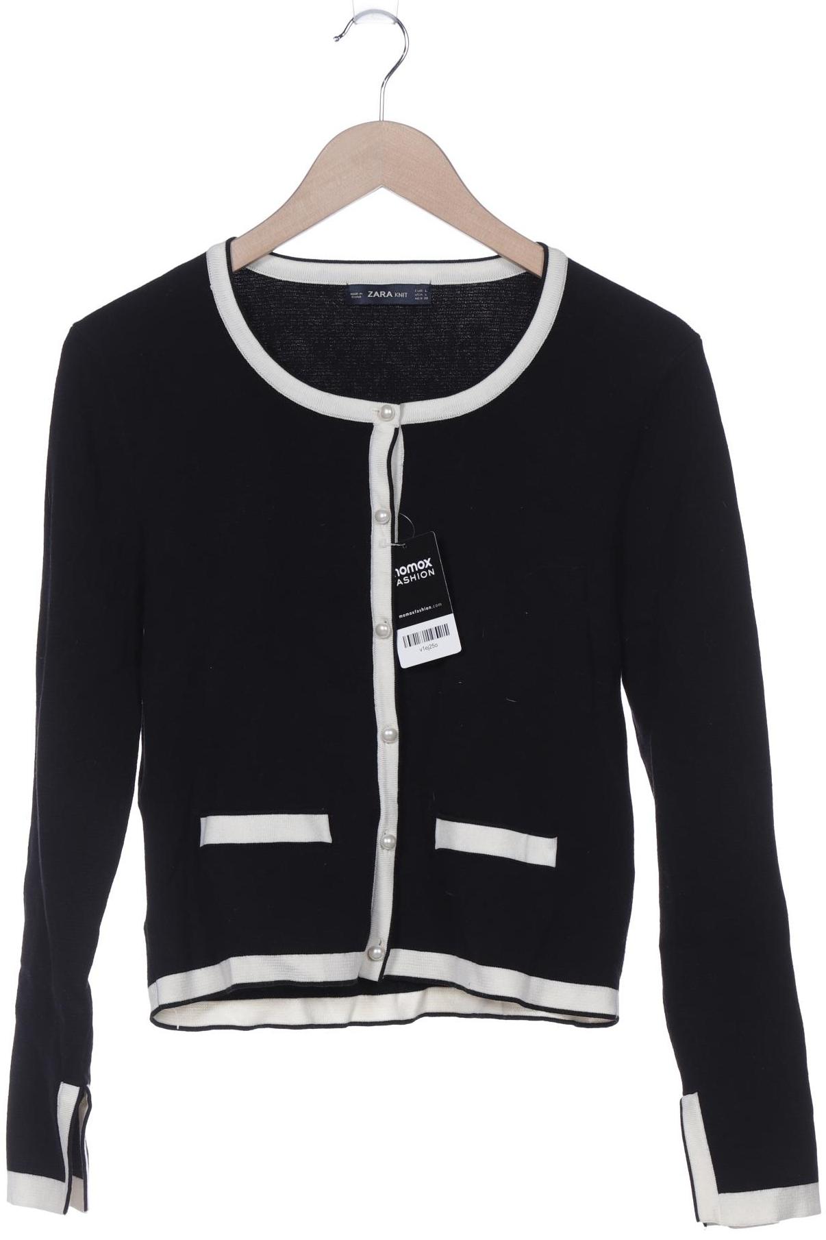 

Zara Damen Strickjacke, schwarz, Gr. 42