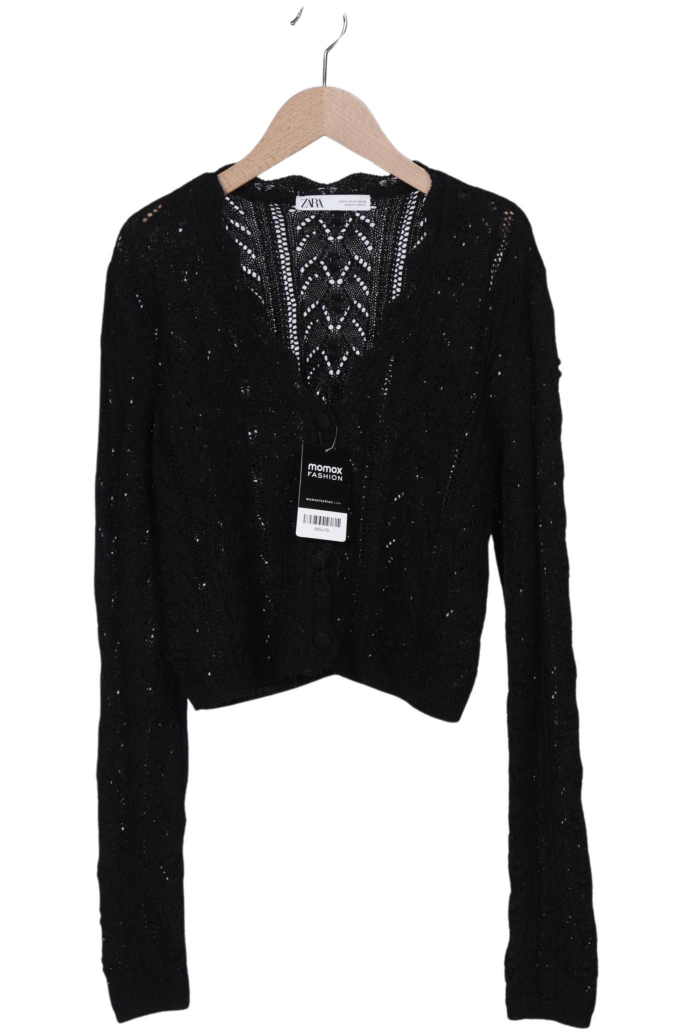 

Zara Damen Strickjacke, schwarz, Gr. 38