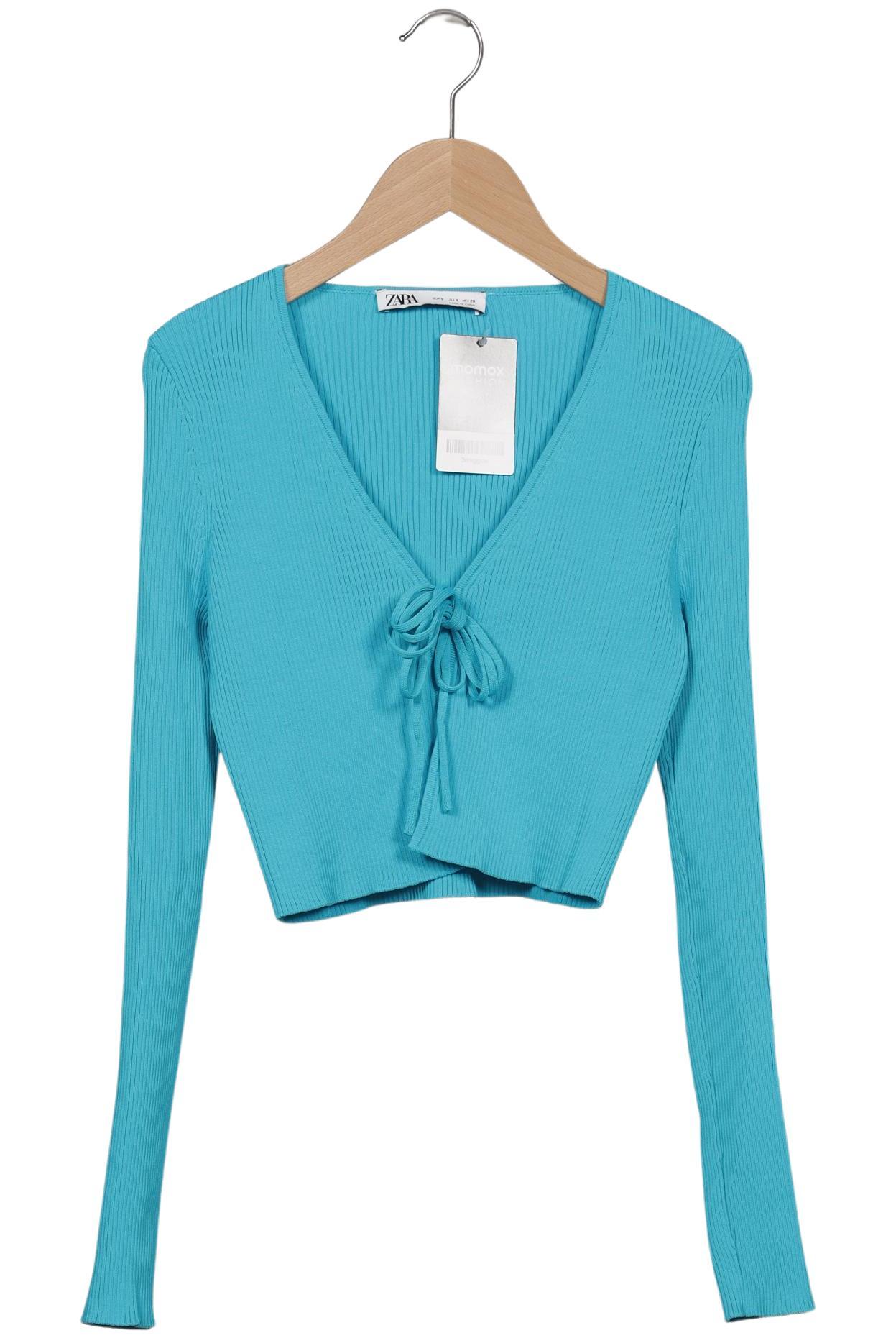 

Zara Damen Strickjacke, türkis, Gr. 36