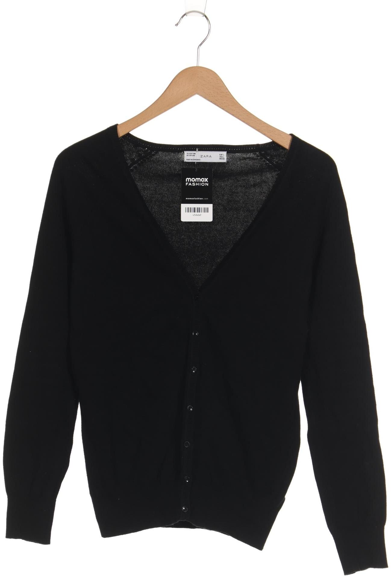 

Zara Damen Strickjacke, schwarz, Gr. 42