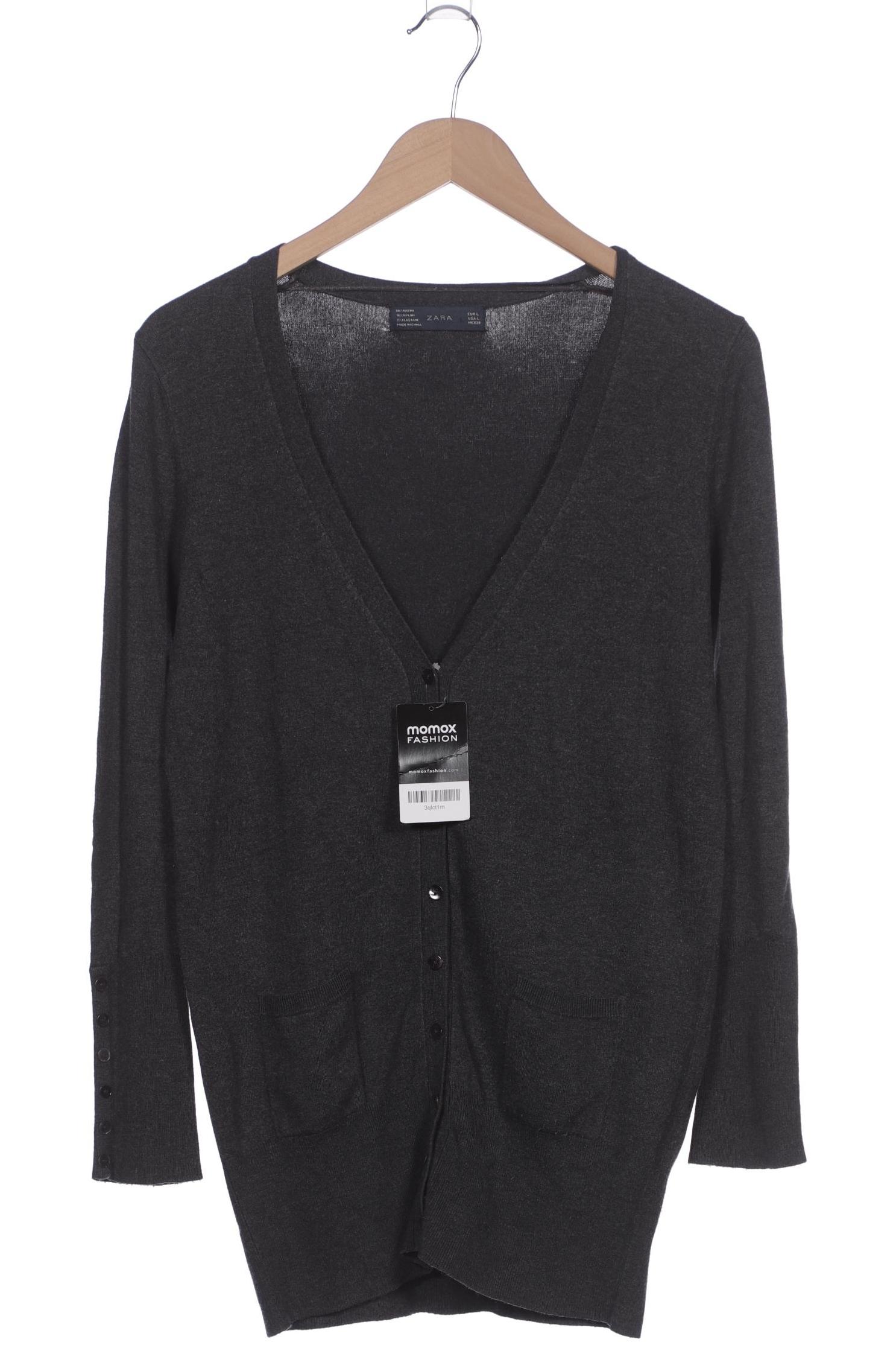 

Zara Damen Strickjacke, grau, Gr. 42