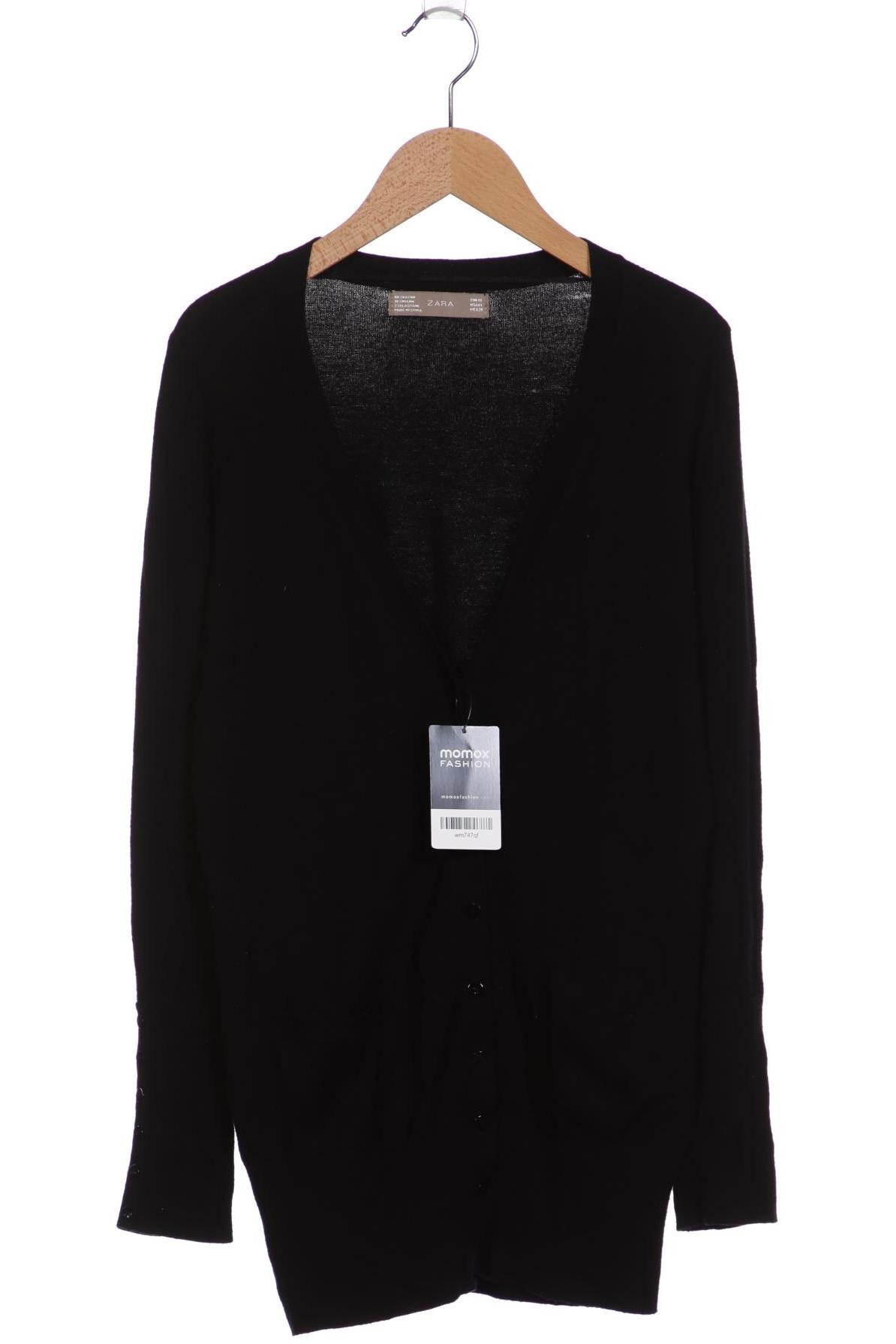 

Zara Damen Strickjacke, schwarz, Gr. 38