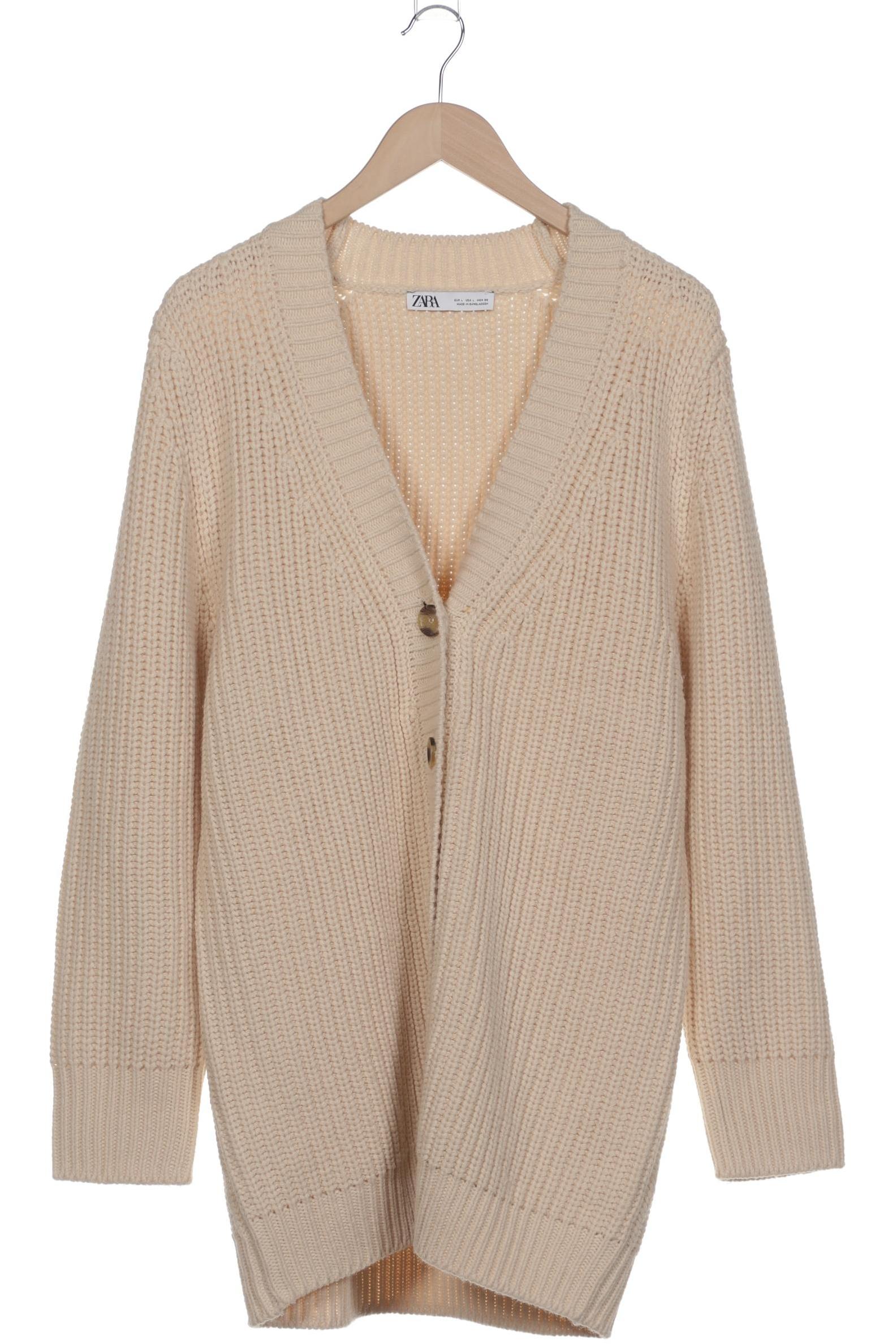 

Zara Damen Strickjacke, beige, Gr. 42