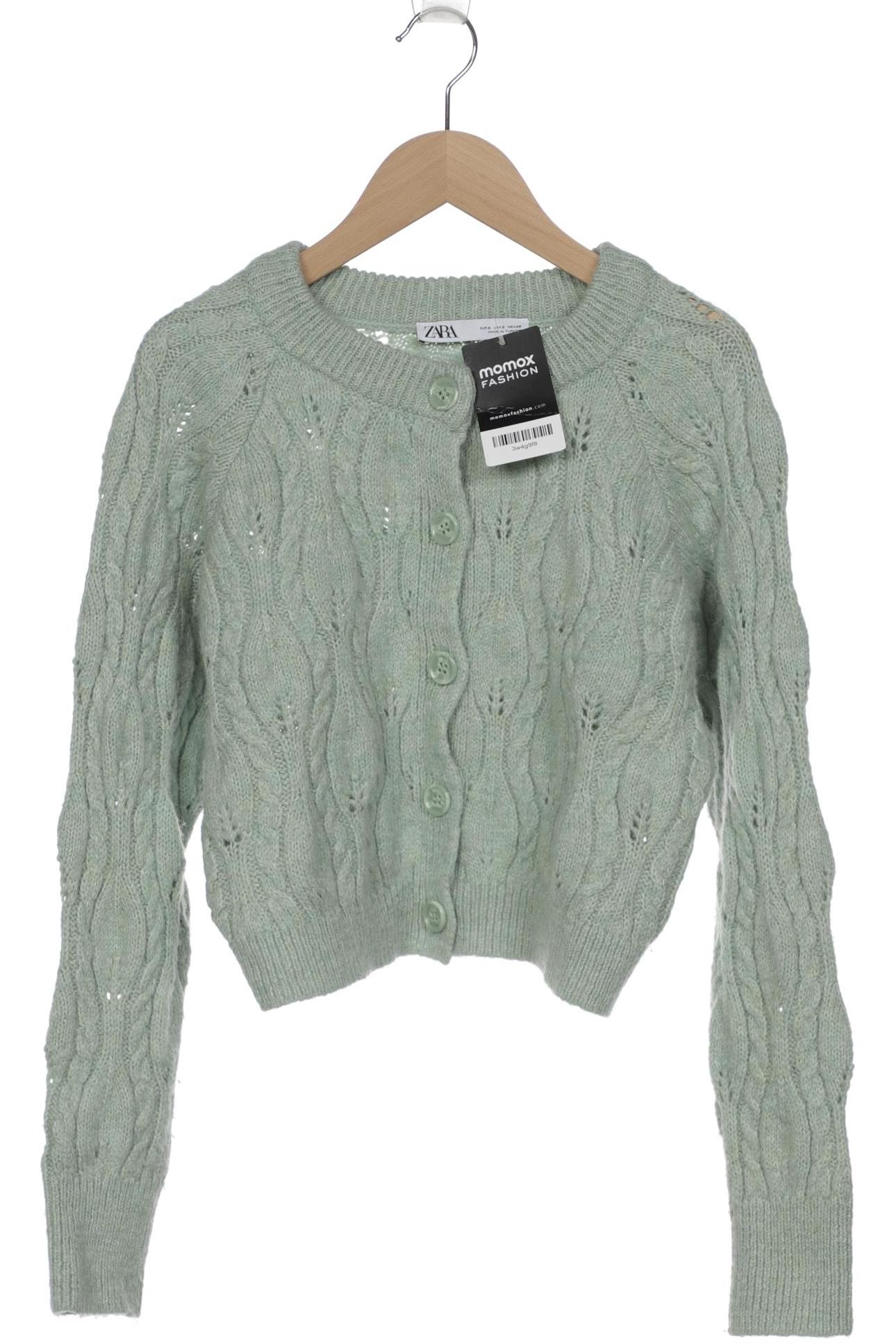 

Zara Damen Strickjacke, türkis, Gr. 36