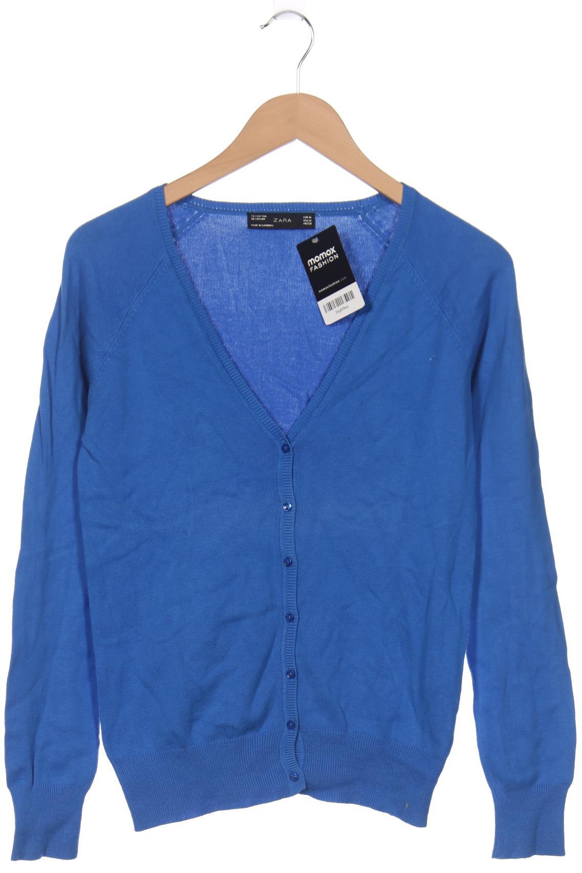 

ZARA Damen Strickjacke, blau