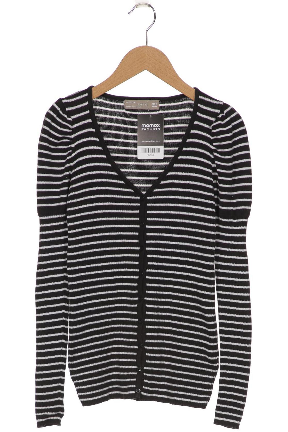 

ZARA Damen Strickjacke, schwarz
