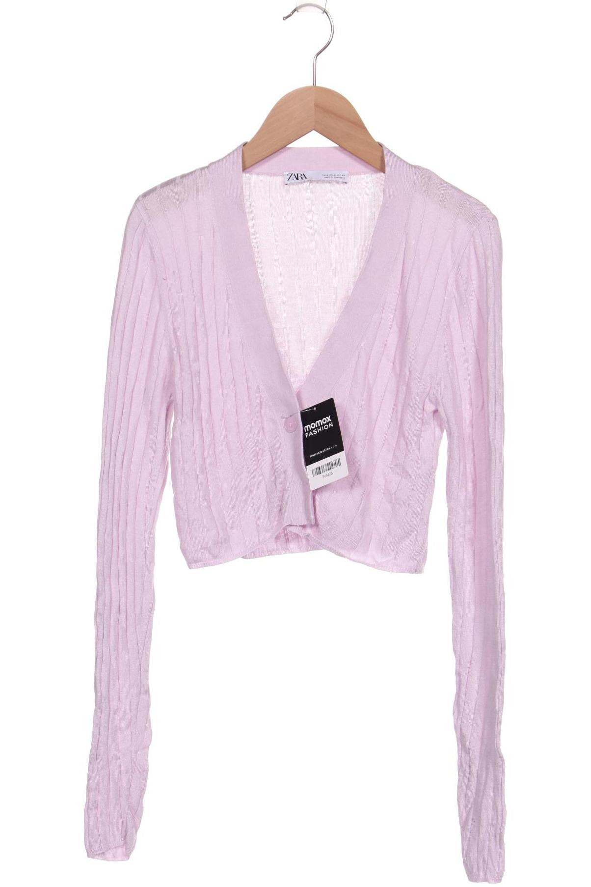 

ZARA Damen Strickjacke, pink