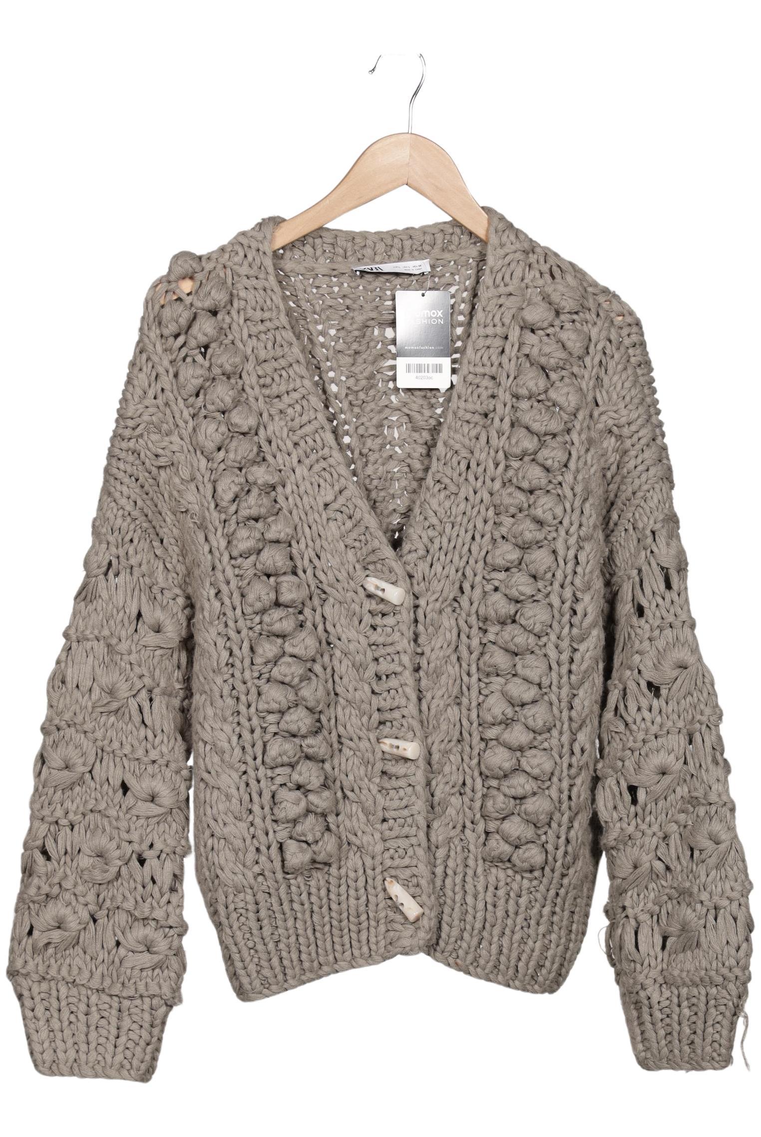 

Zara Damen Strickjacke, grau, Gr. 42