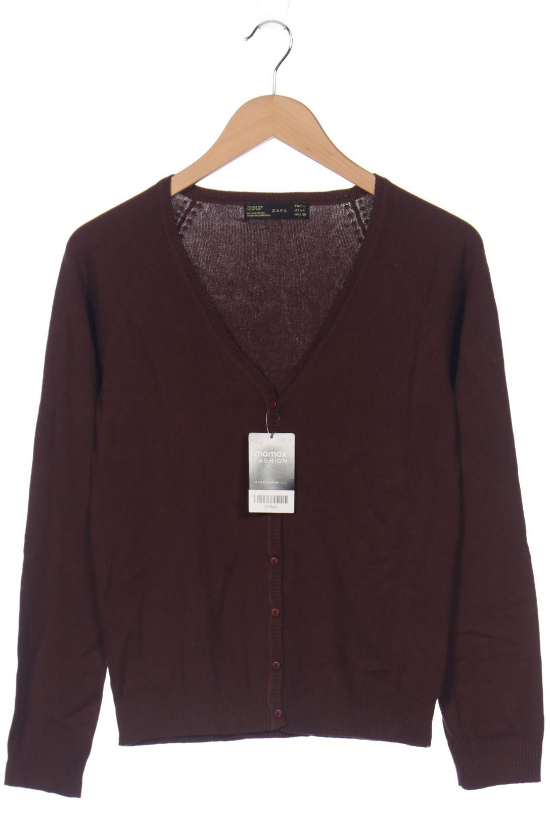 

ZARA Damen Strickjacke, braun