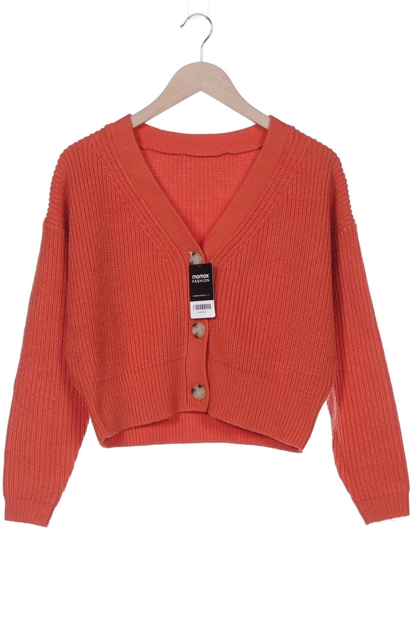 

Zara Damen Strickjacke, orange, Gr. 36