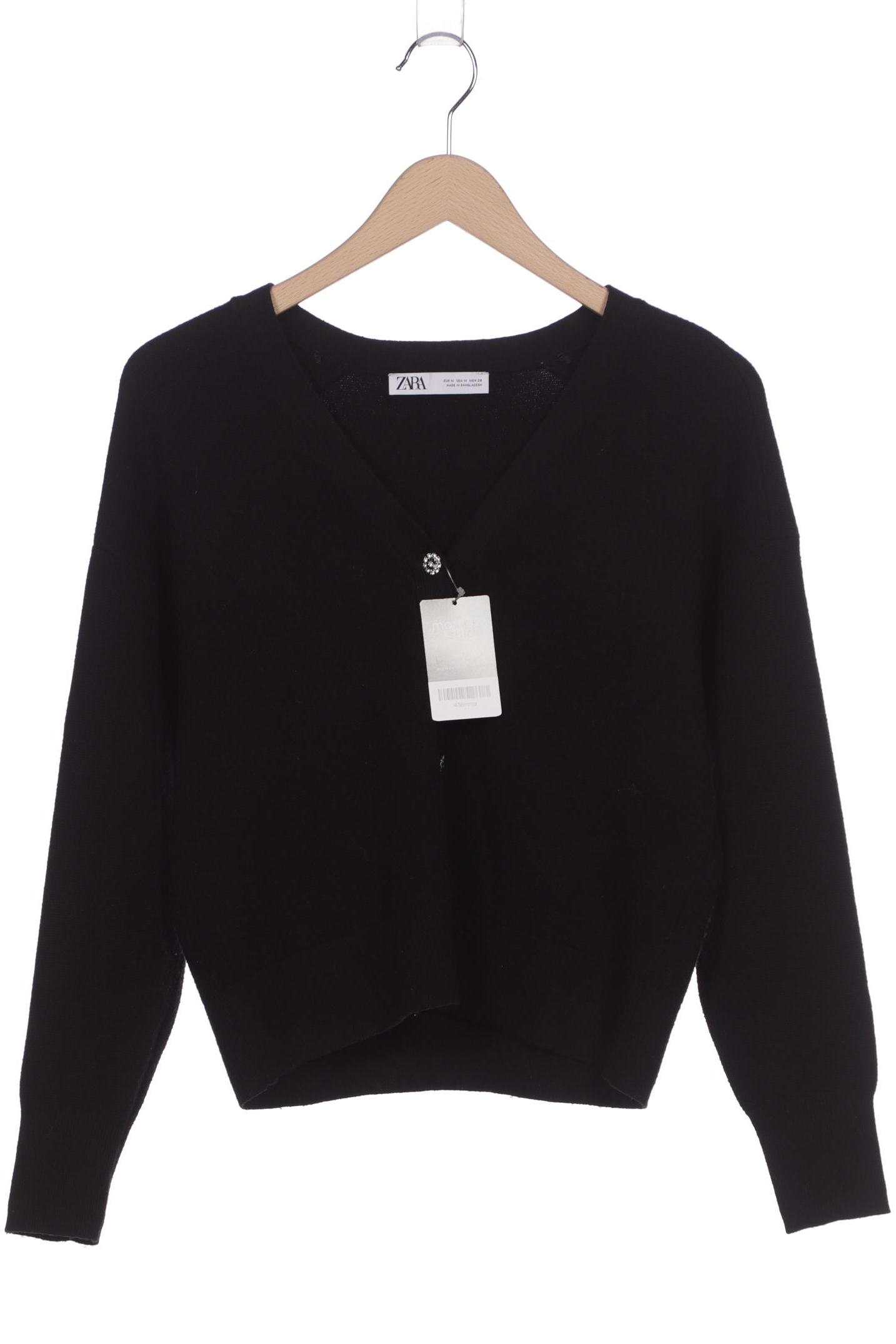 

Zara Damen Strickjacke, schwarz, Gr. 38