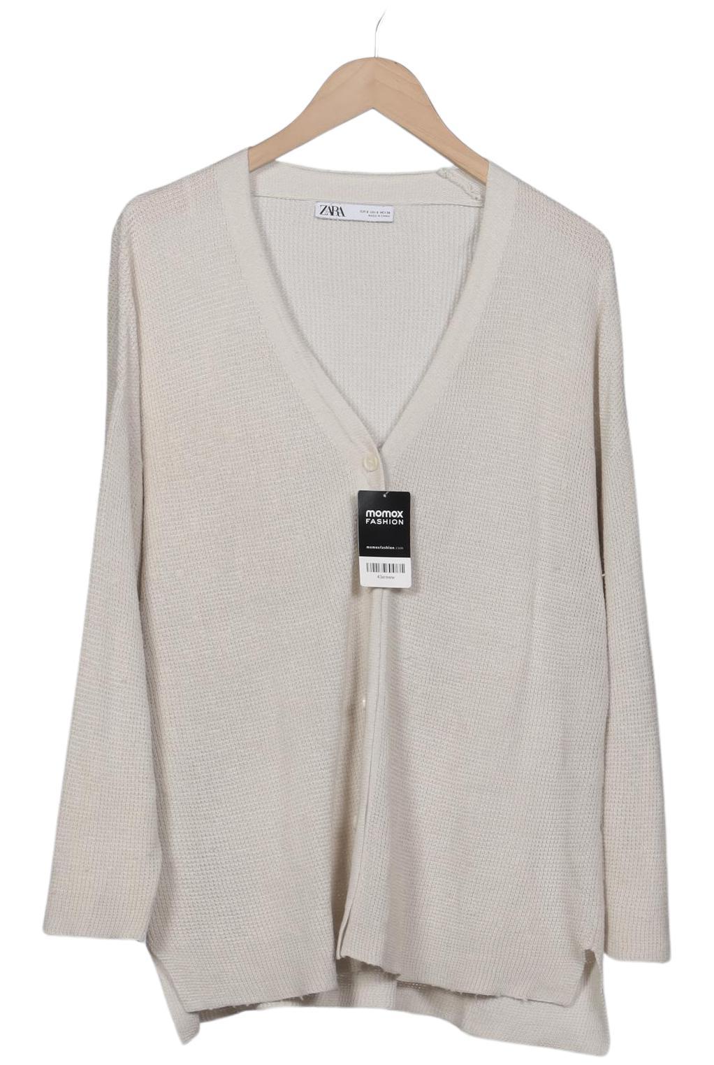 

Zara Damen Strickjacke, beige, Gr. 36