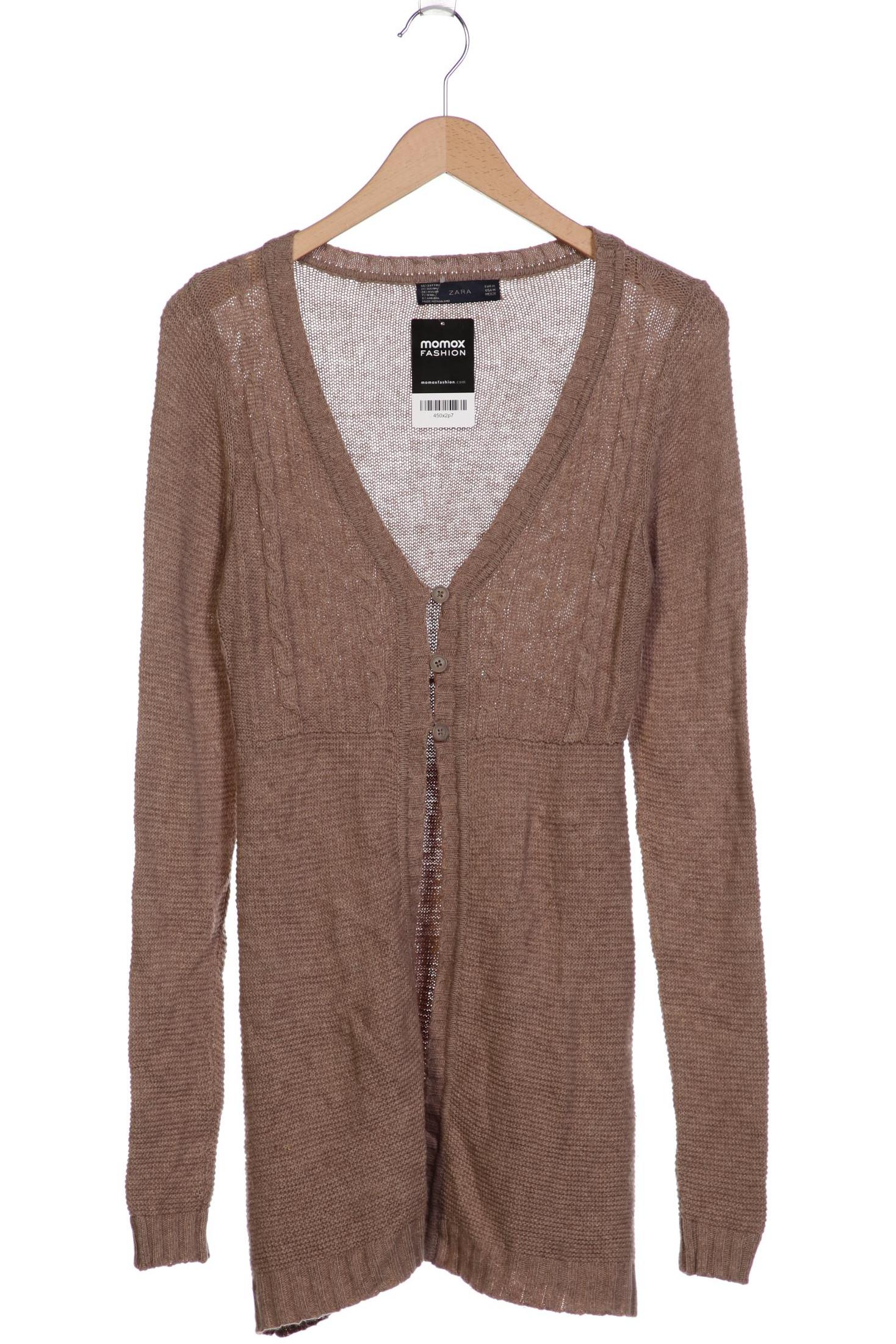 

Zara Damen Strickjacke, braun, Gr. 38