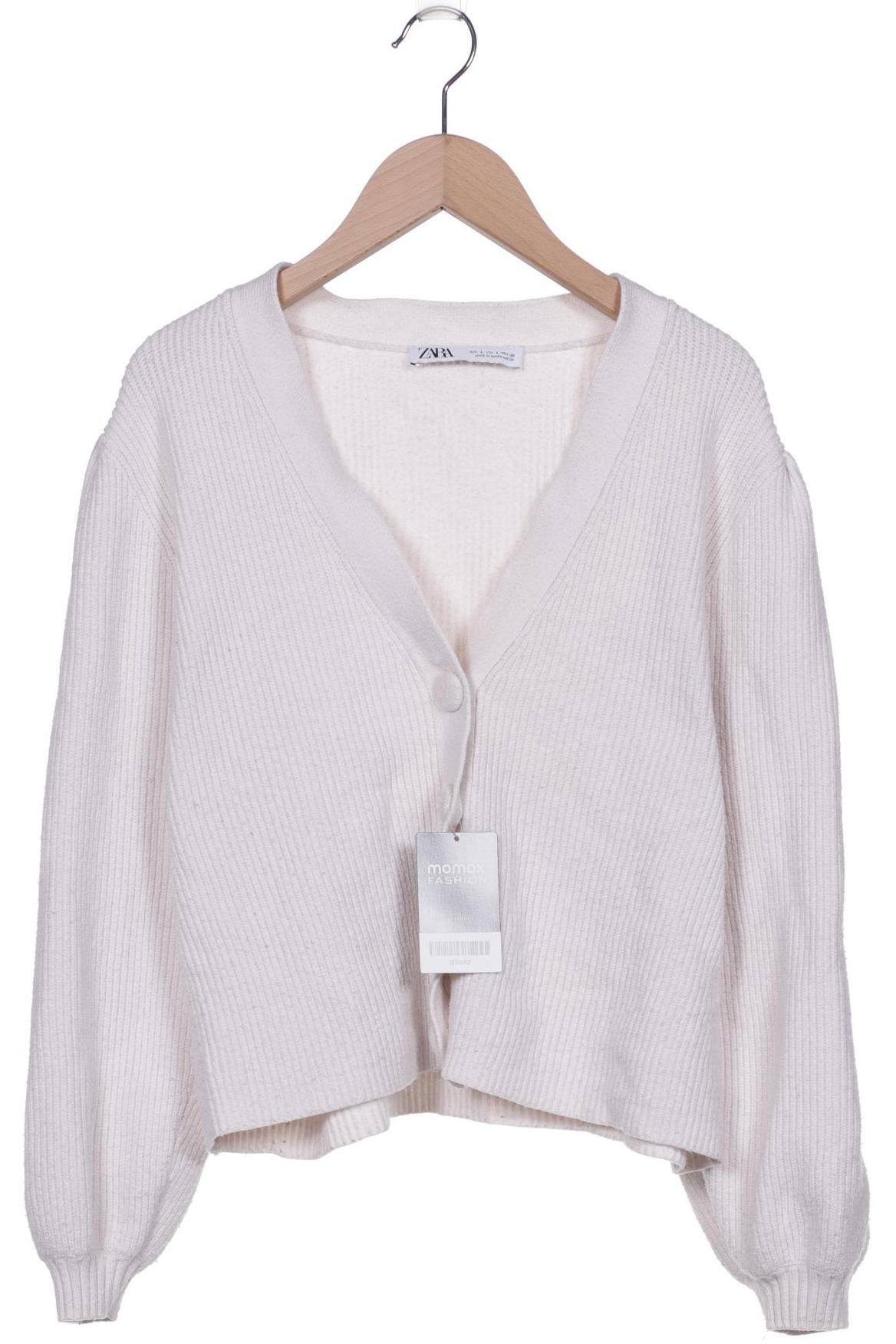 

ZARA Damen Strickjacke, beige