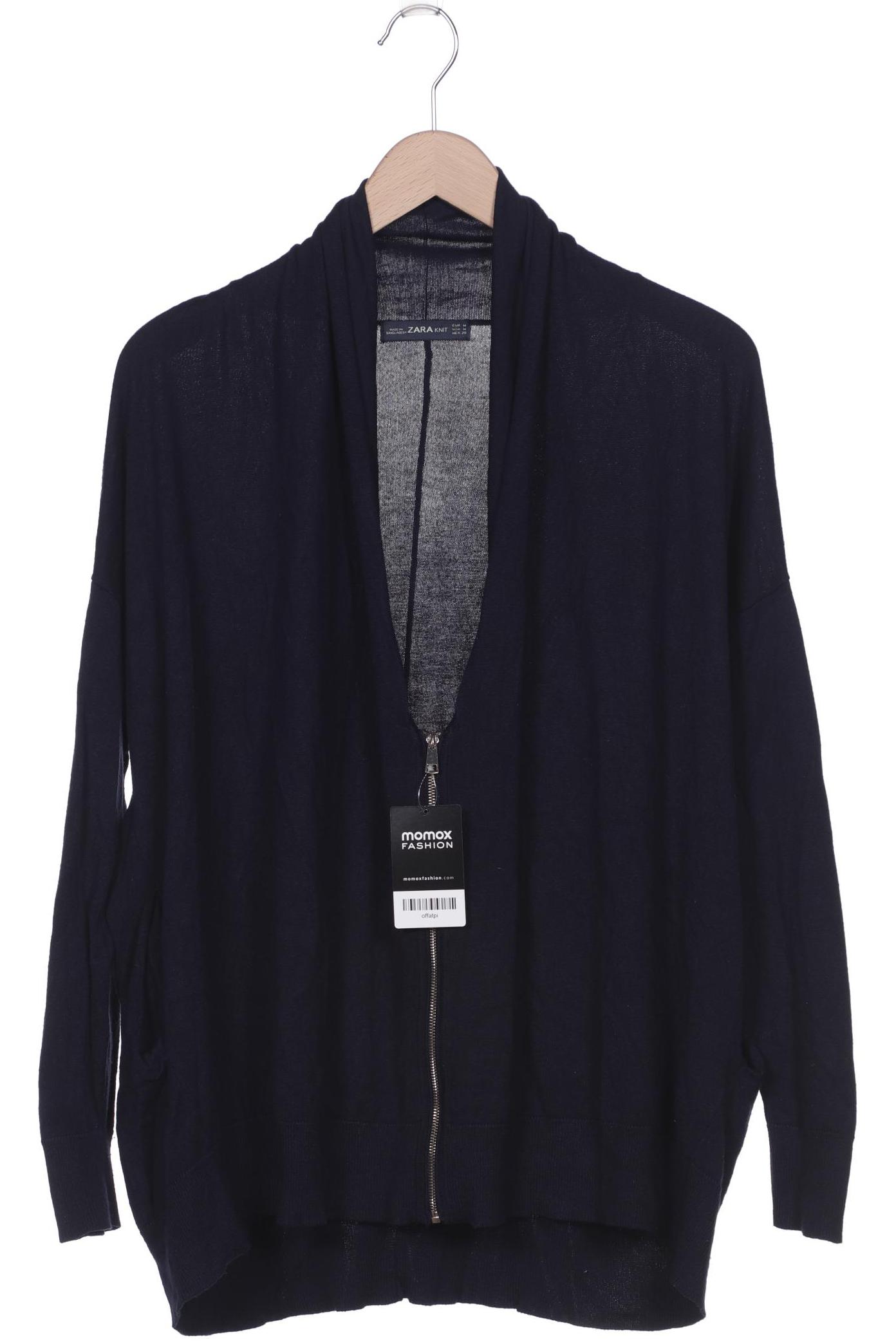 

Zara Damen Strickjacke, marineblau, Gr. 38
