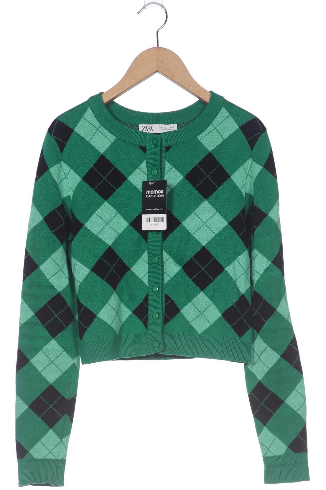 

Zara Damen Strickjacke, grün, Gr. 38