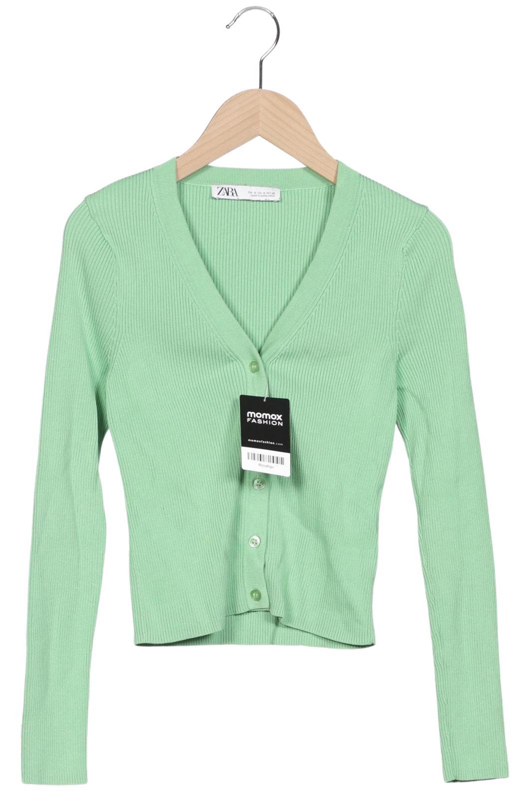 

Zara Damen Strickjacke, hellgrün, Gr. 36