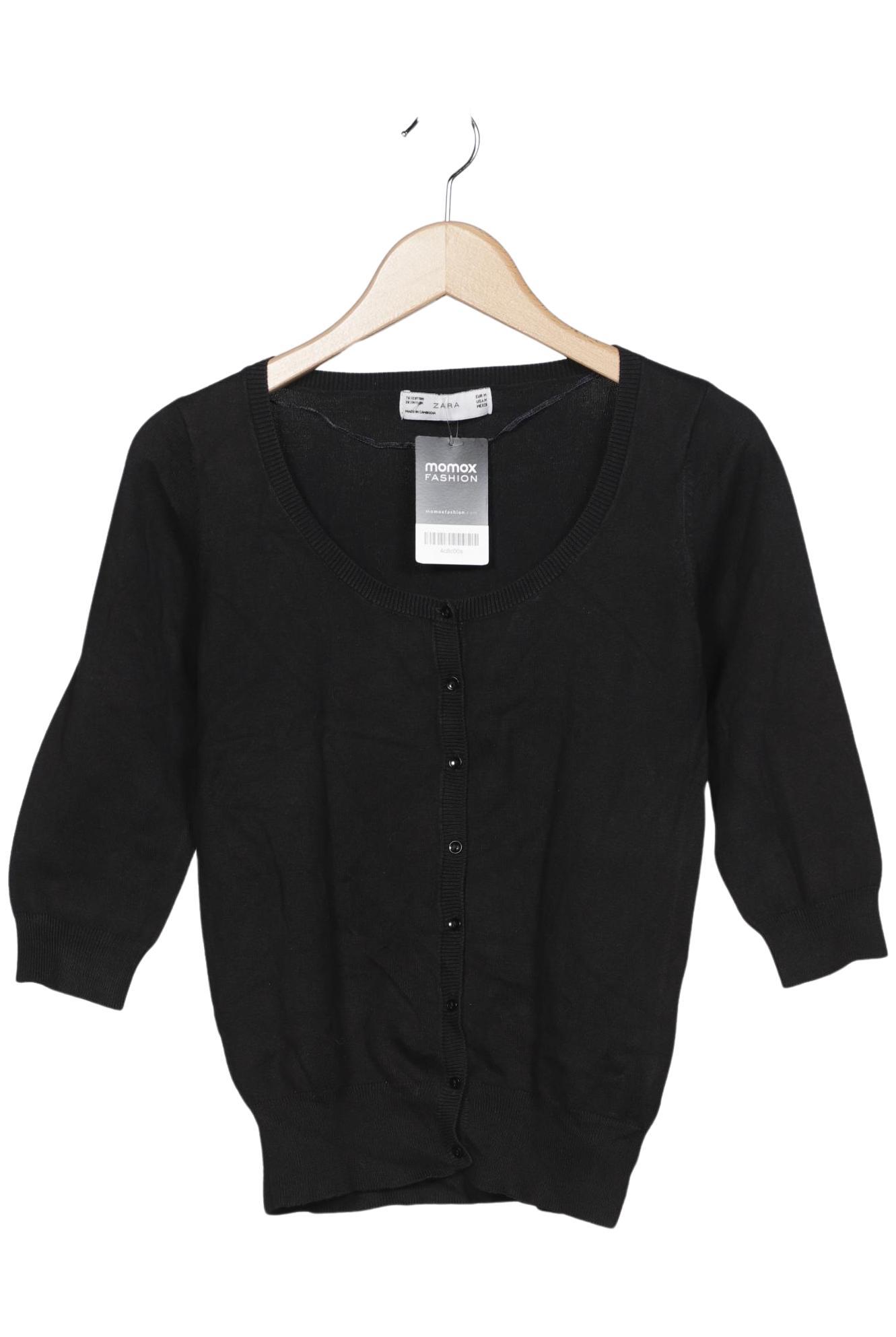 

Zara Damen Strickjacke, schwarz, Gr. 38