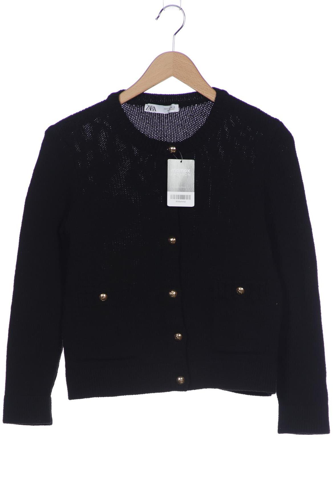 

Zara Damen Strickjacke, schwarz, Gr. 36