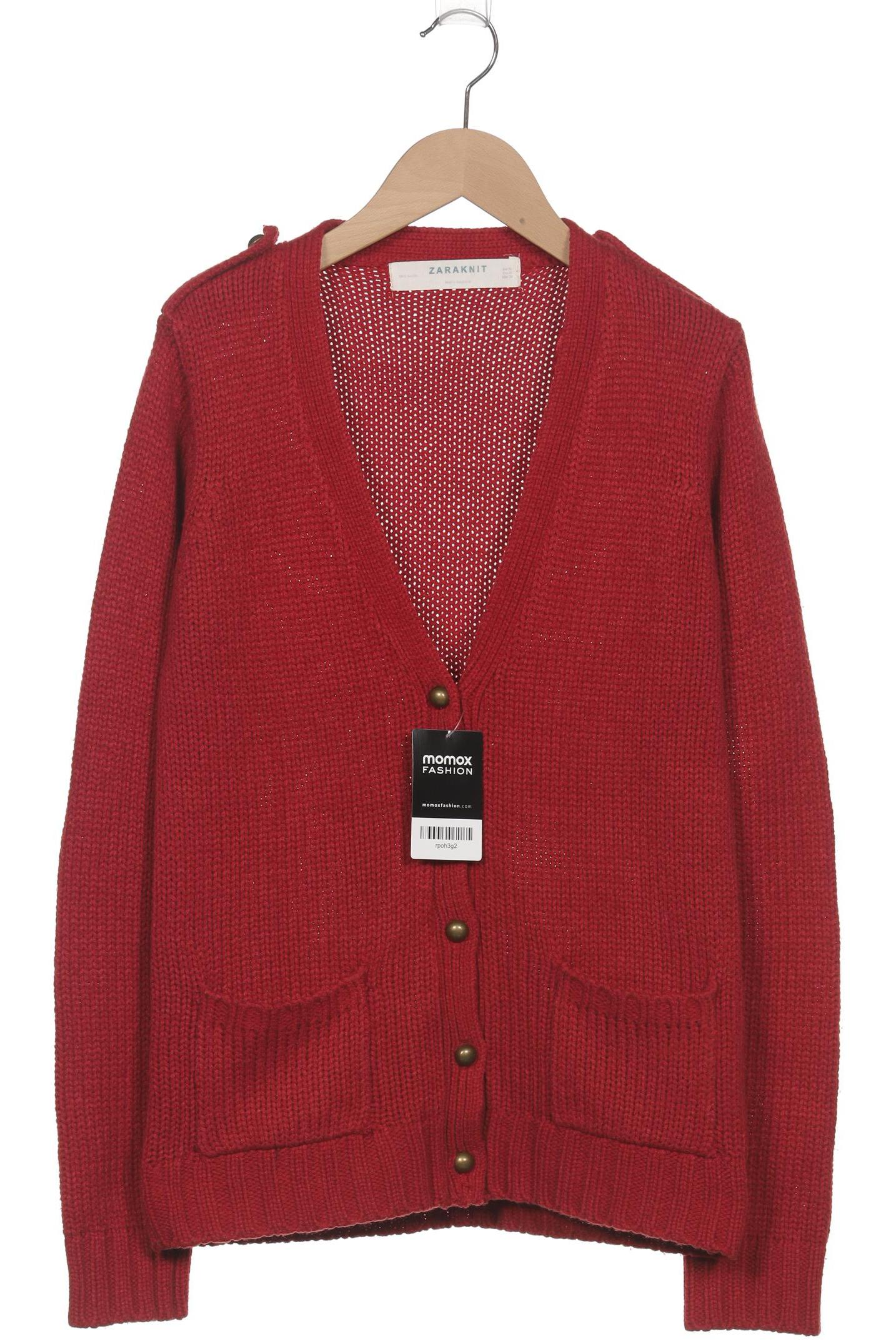 

Zara Damen Strickjacke, rot, Gr. 38
