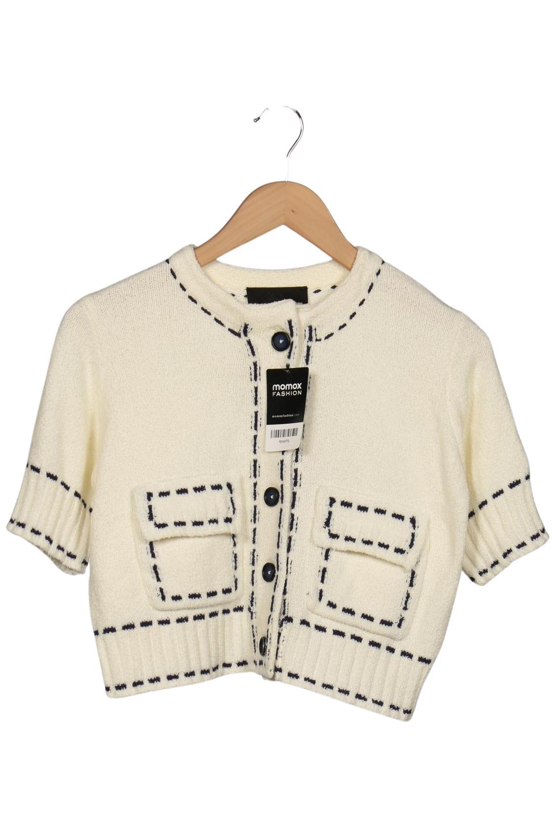 

Zara Damen Strickjacke, cremeweiß, Gr. 36