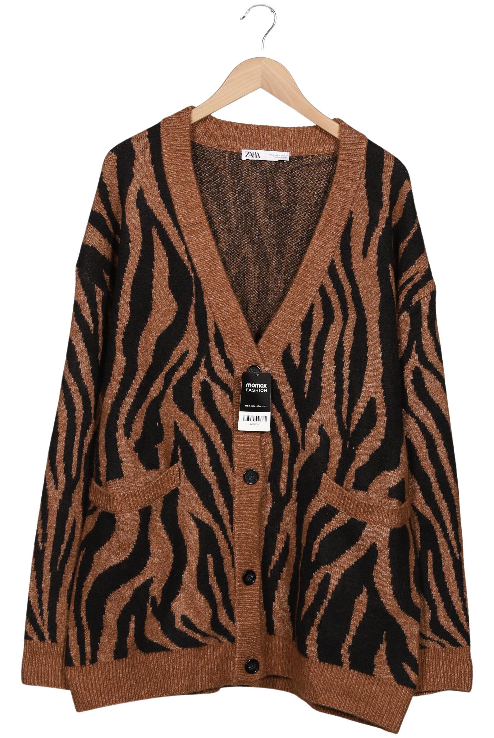 

Zara Damen Strickjacke, braun, Gr. 44