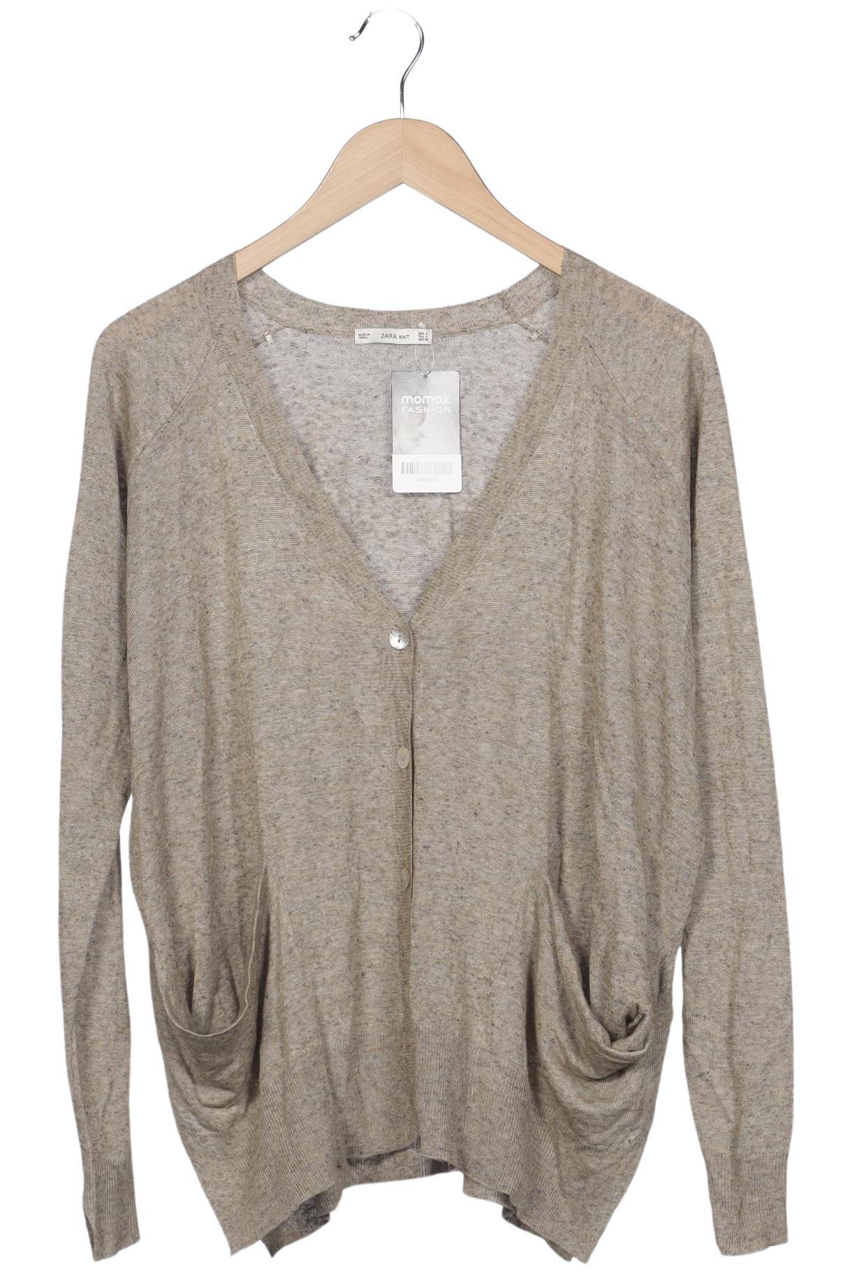 

Zara Damen Strickjacke, beige, Gr. 36