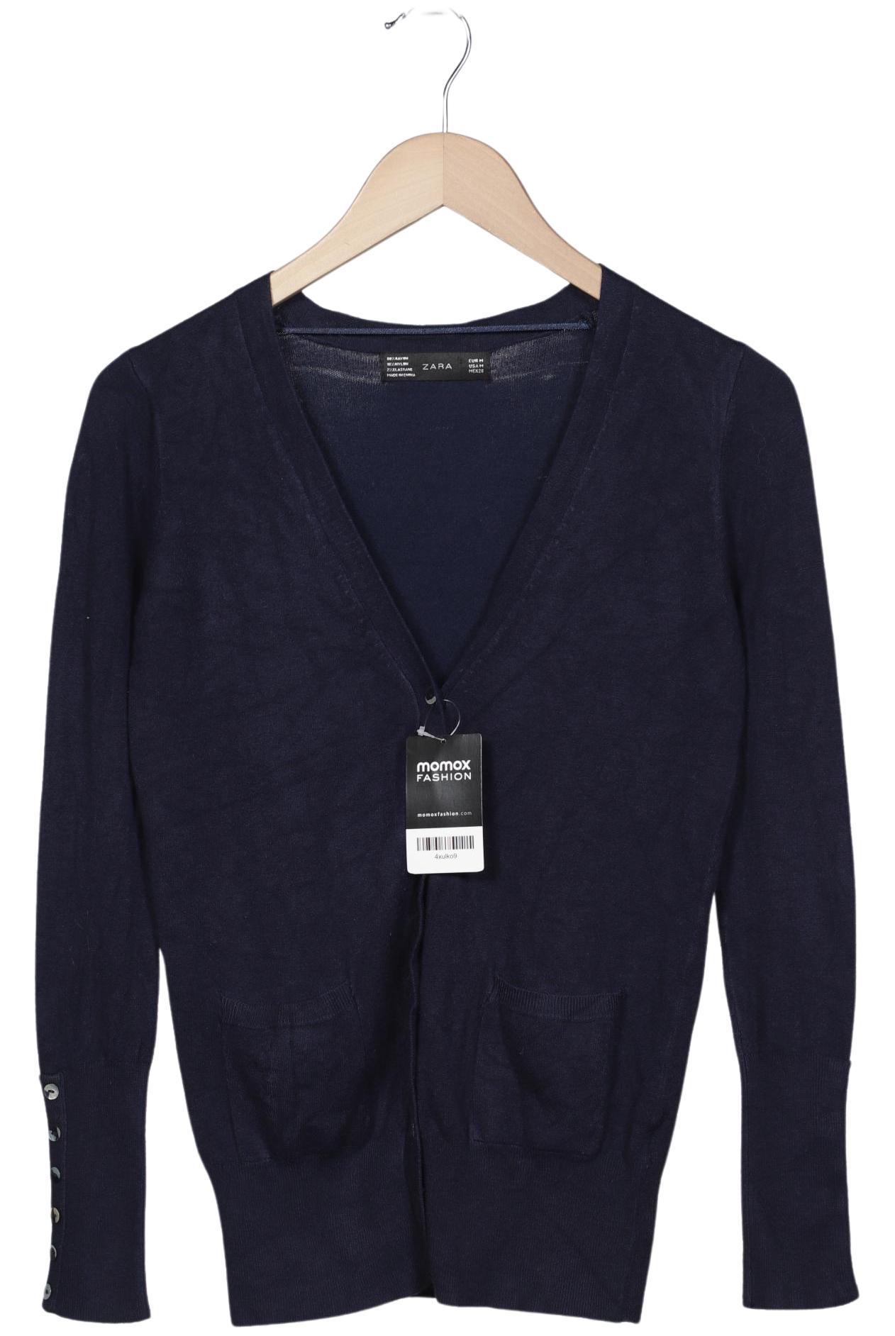 

Zara Damen Strickjacke, marineblau, Gr. 38