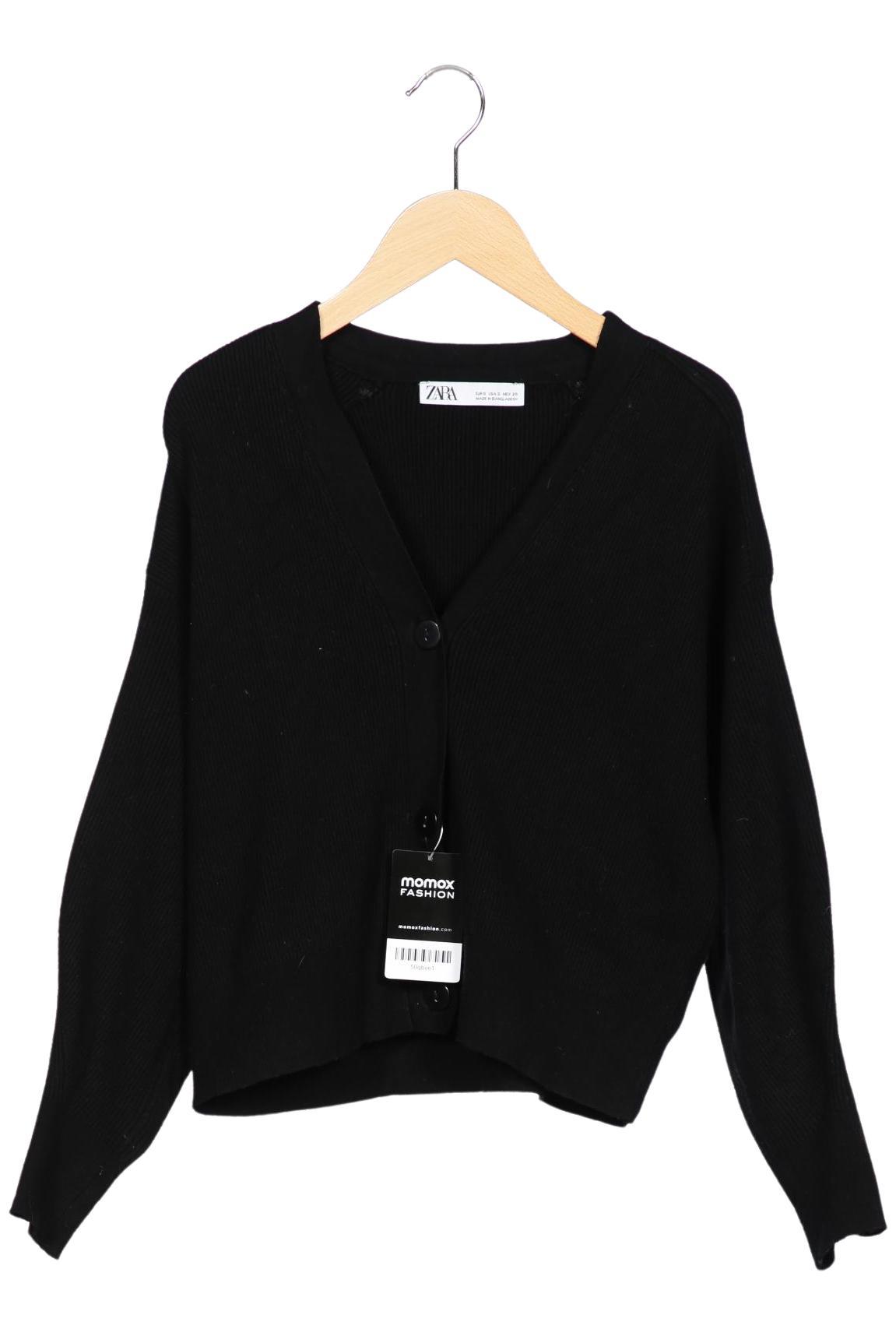 

Zara Damen Strickjacke, schwarz, Gr. 36