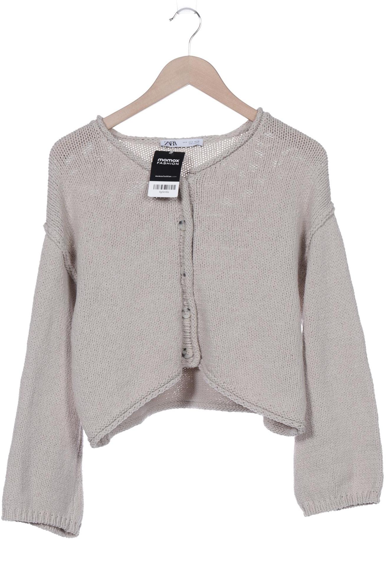 

Zara Damen Strickjacke, beige, Gr. 36