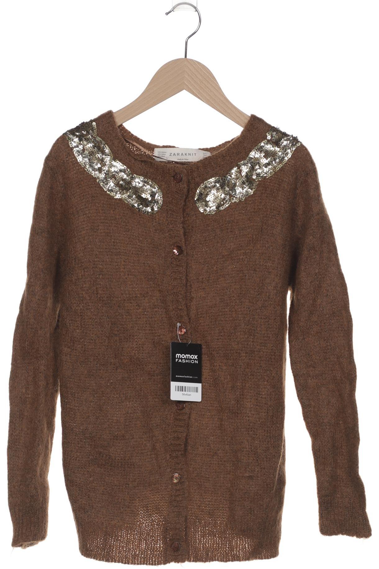 

Zara Damen Strickjacke, braun, Gr. 42