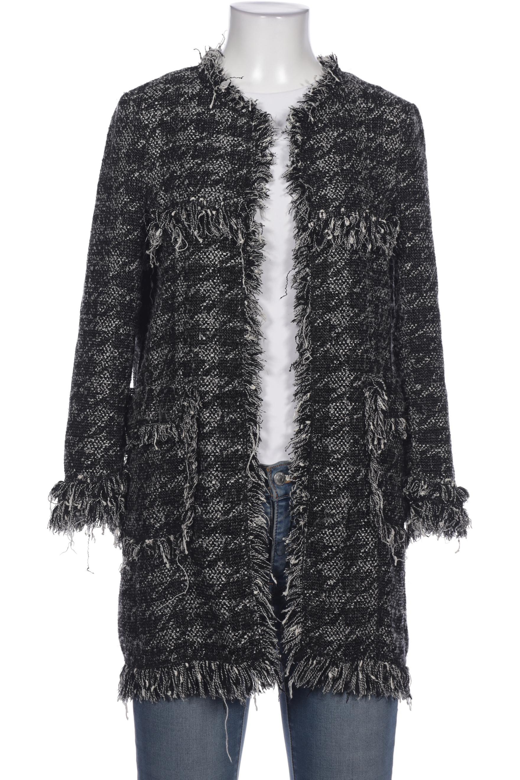 

ZARA Damen Strickjacke, schwarz