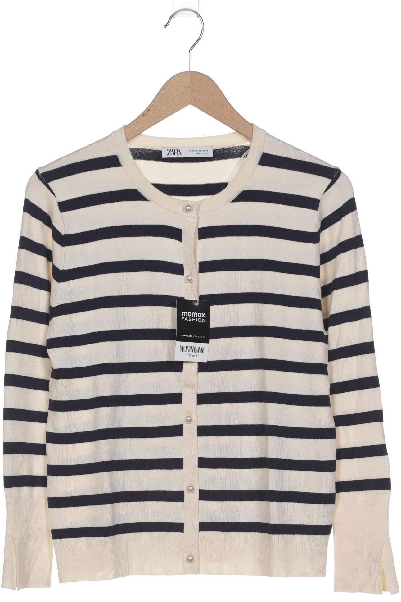 

Zara Damen Strickjacke, cremeweiß, Gr. 46