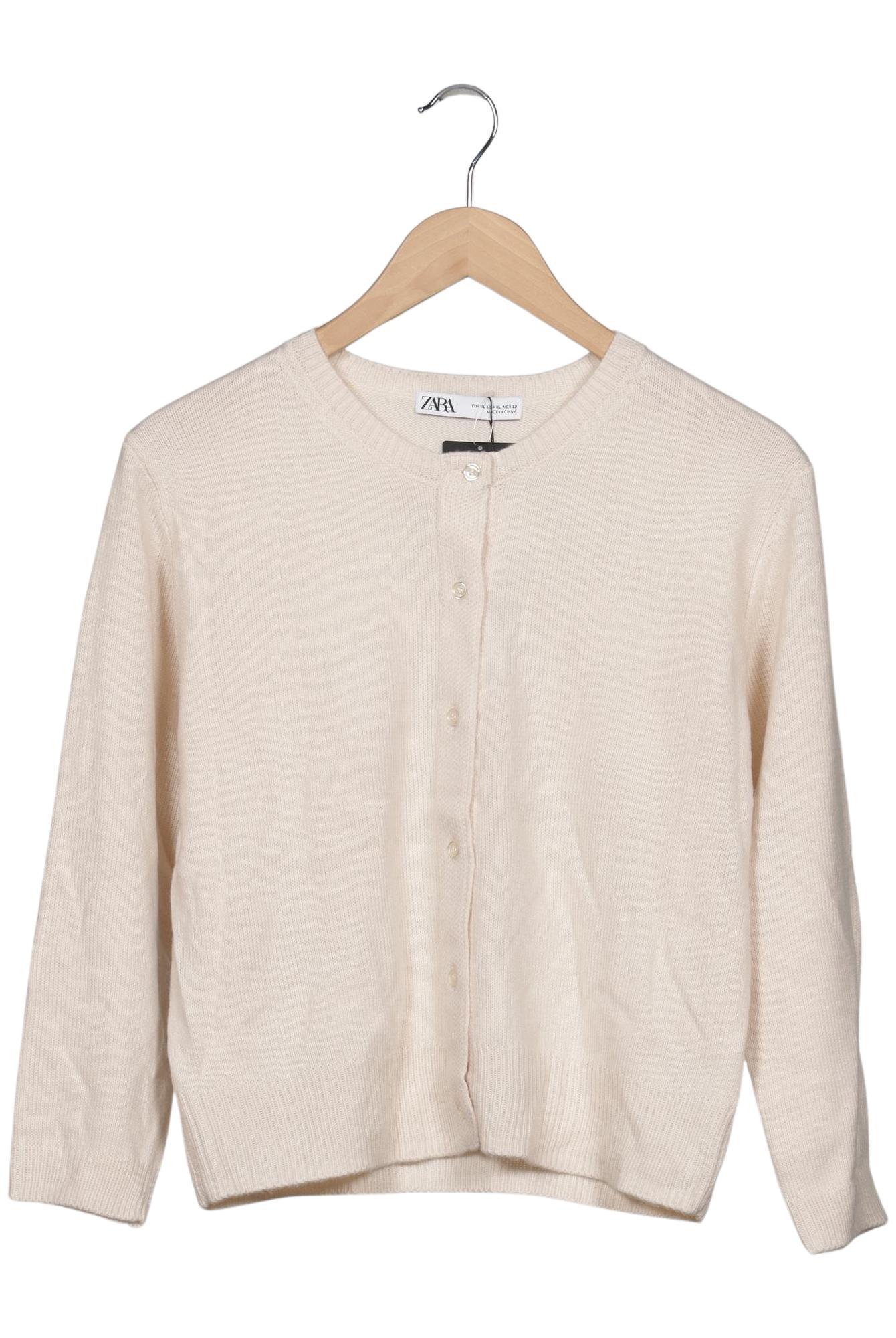 

Zara Damen Strickjacke, beige, Gr. 44