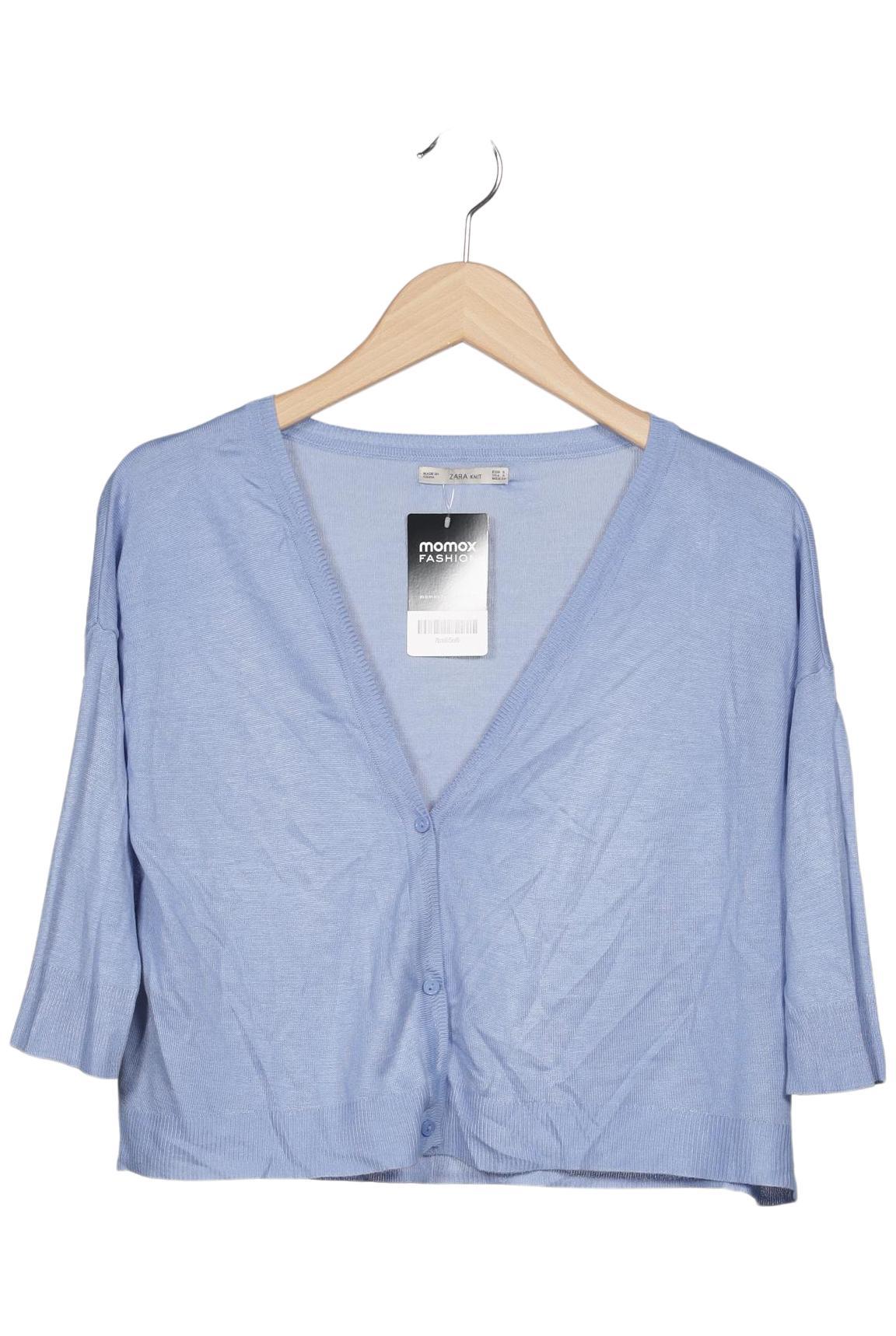 

Zara Damen Strickjacke, hellblau, Gr. 36