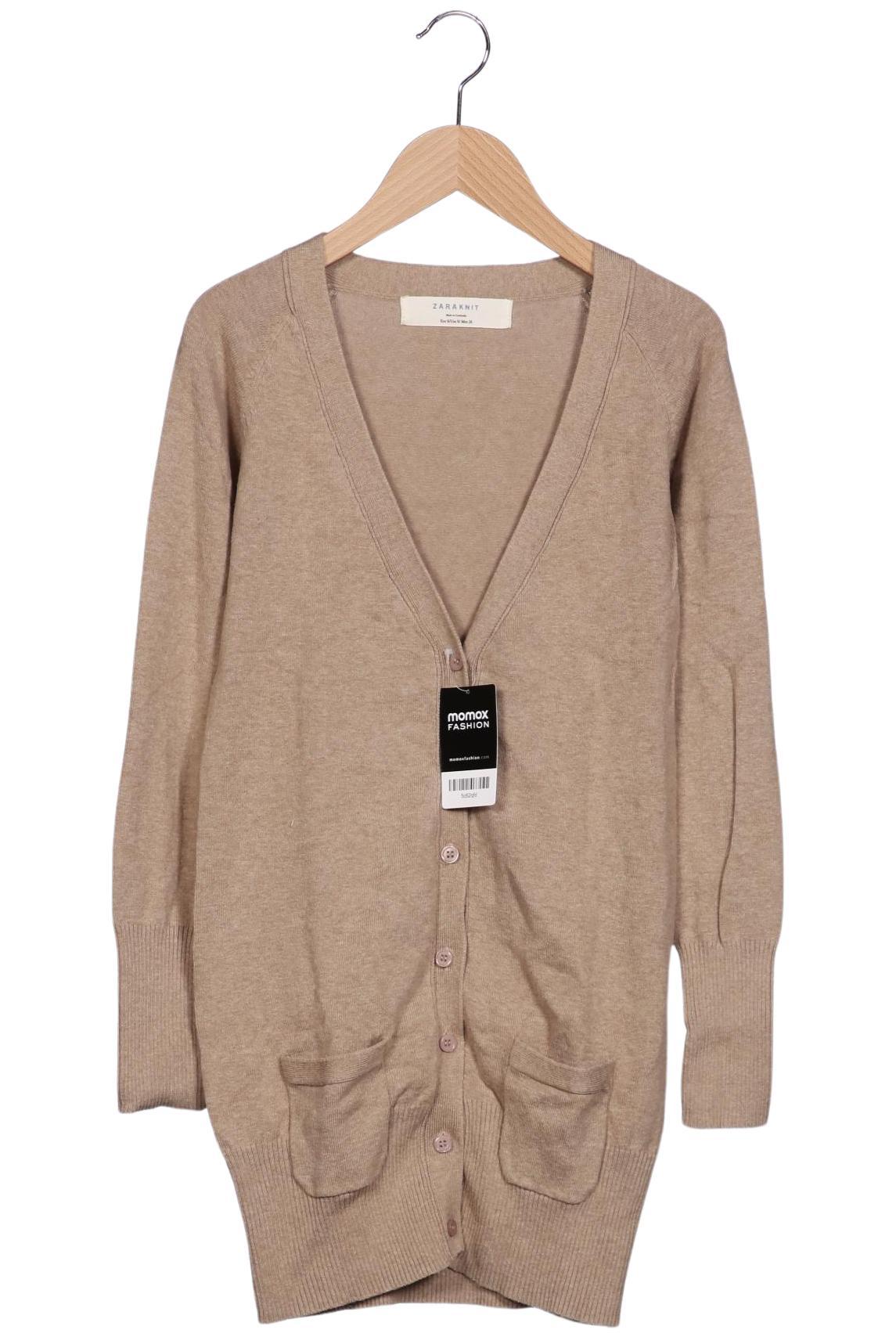 

Zara Damen Strickjacke, beige, Gr. 36