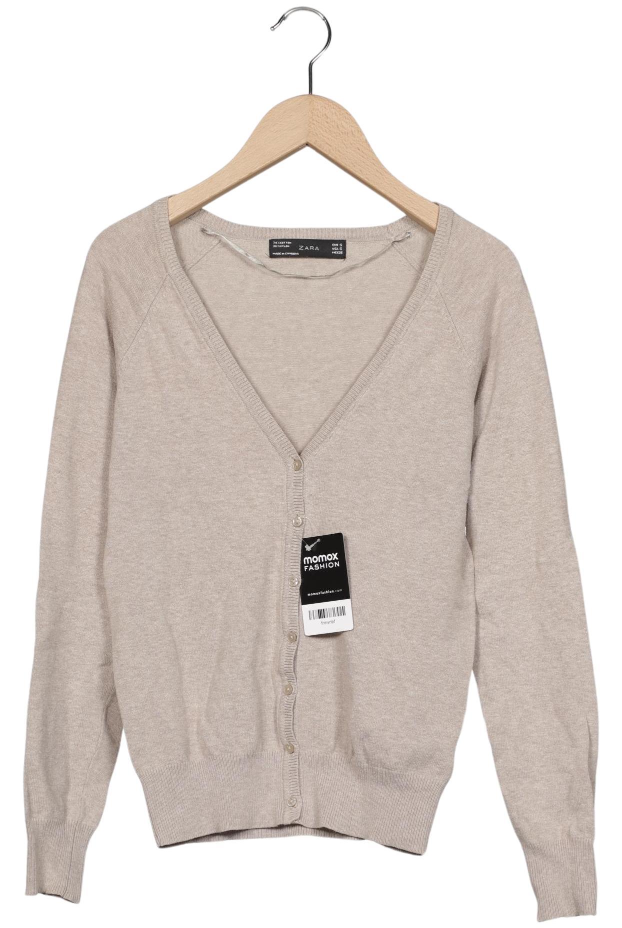 

Zara Damen Strickjacke, beige, Gr. 36