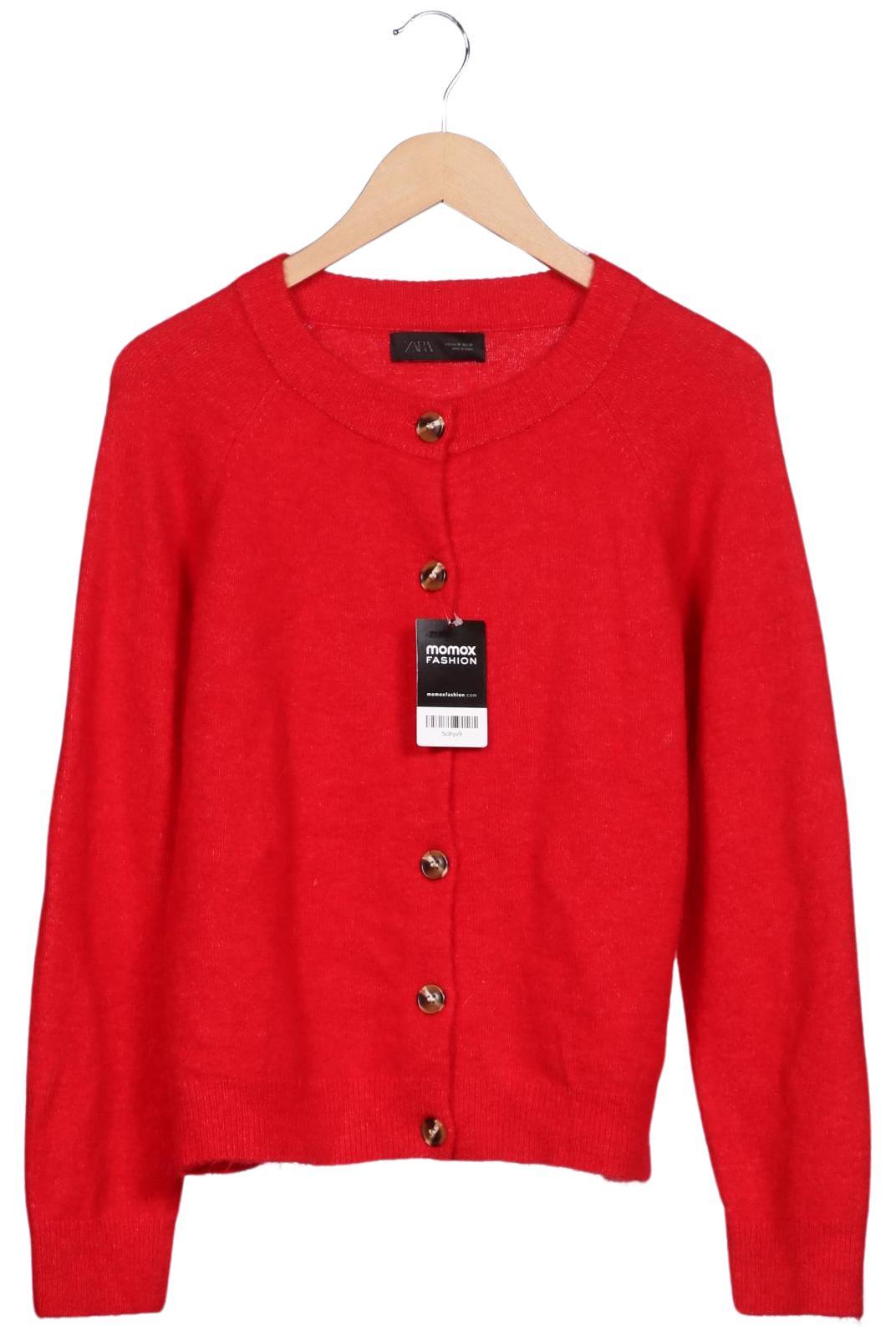 

Zara Damen Strickjacke, rot, Gr. 38