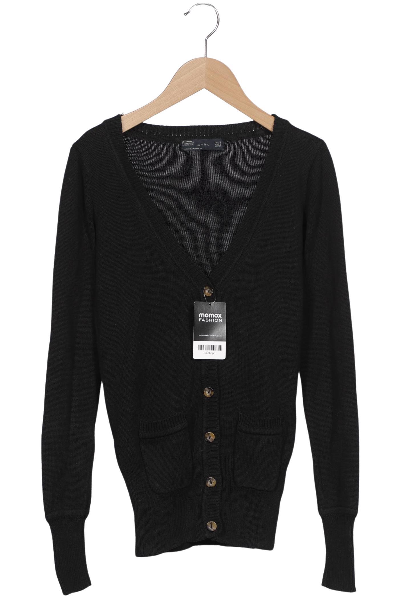 

Zara Damen Strickjacke, schwarz, Gr. 36