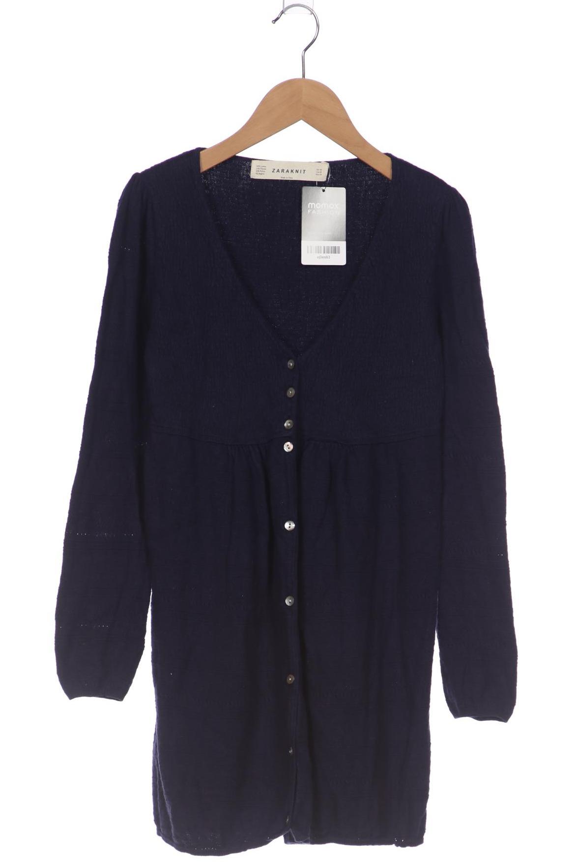 

Zara Damen Strickjacke, marineblau, Gr. 38