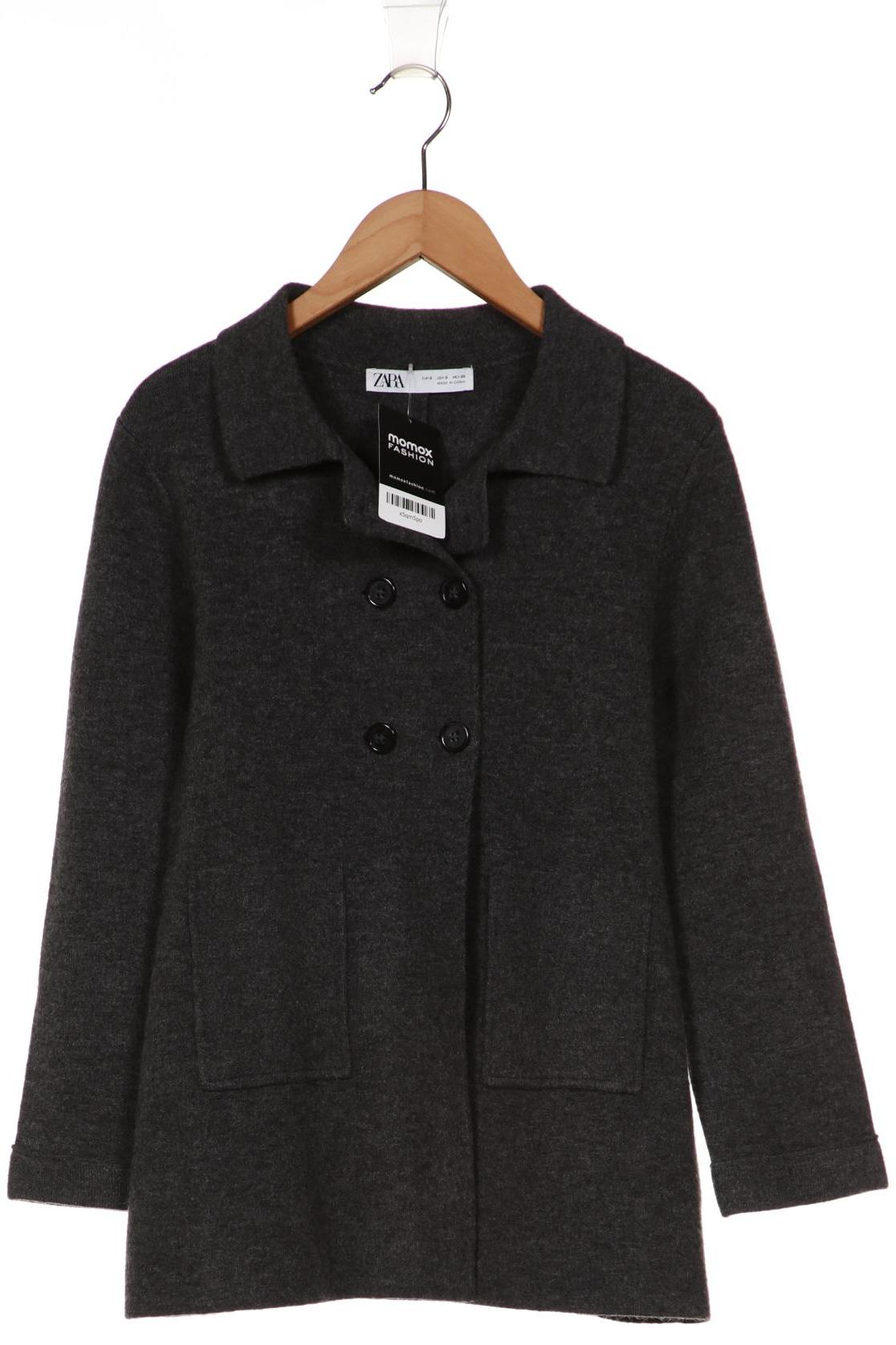 

ZARA Damen Strickjacke, grau