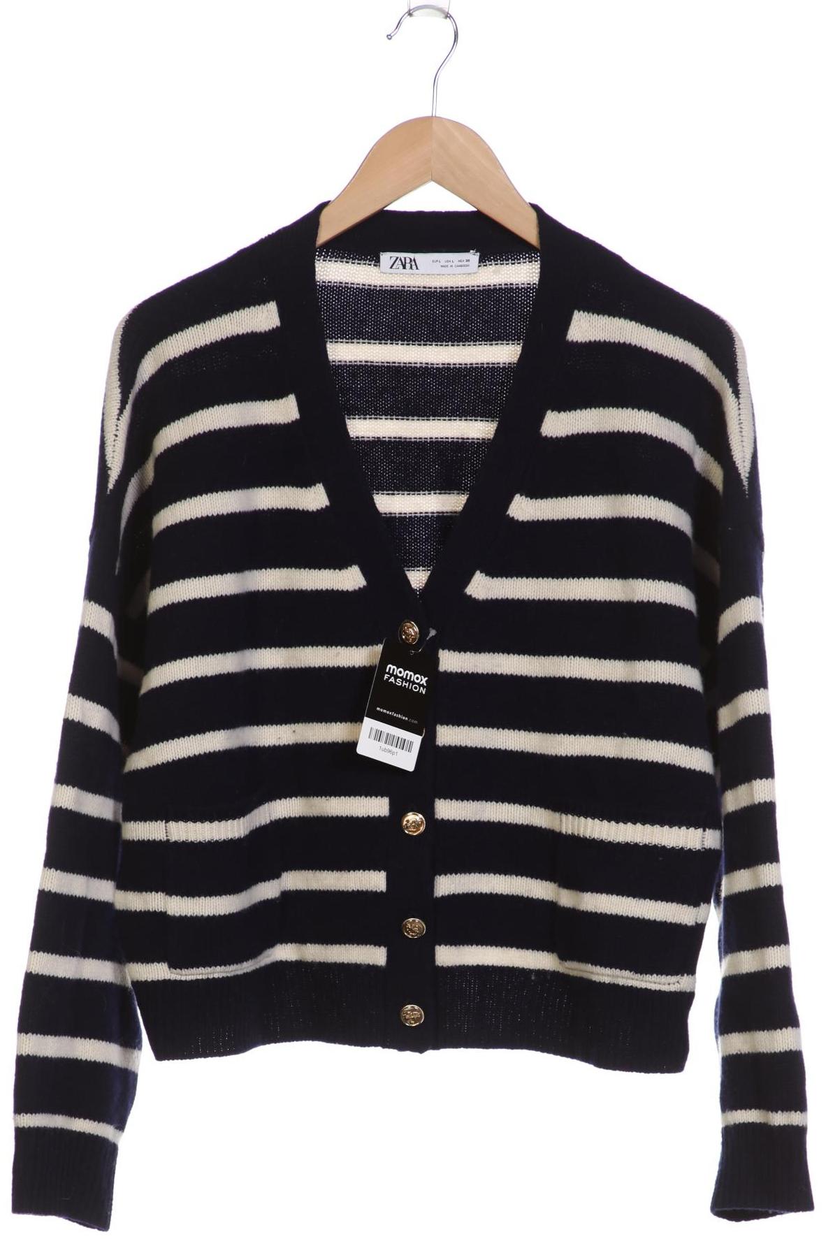 

Zara Damen Strickjacke, marineblau, Gr. 42