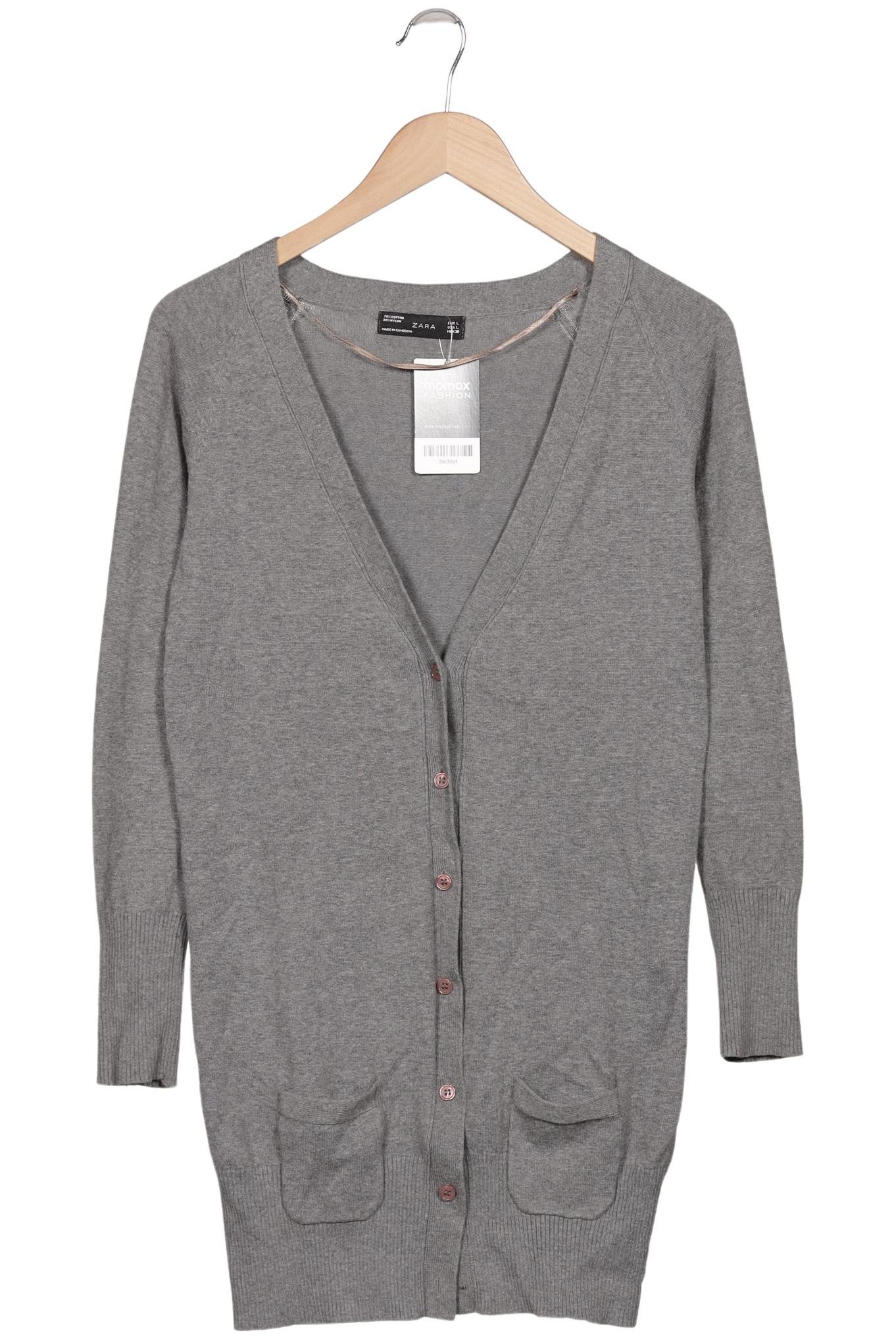 

Zara Damen Strickjacke, grau, Gr. 42