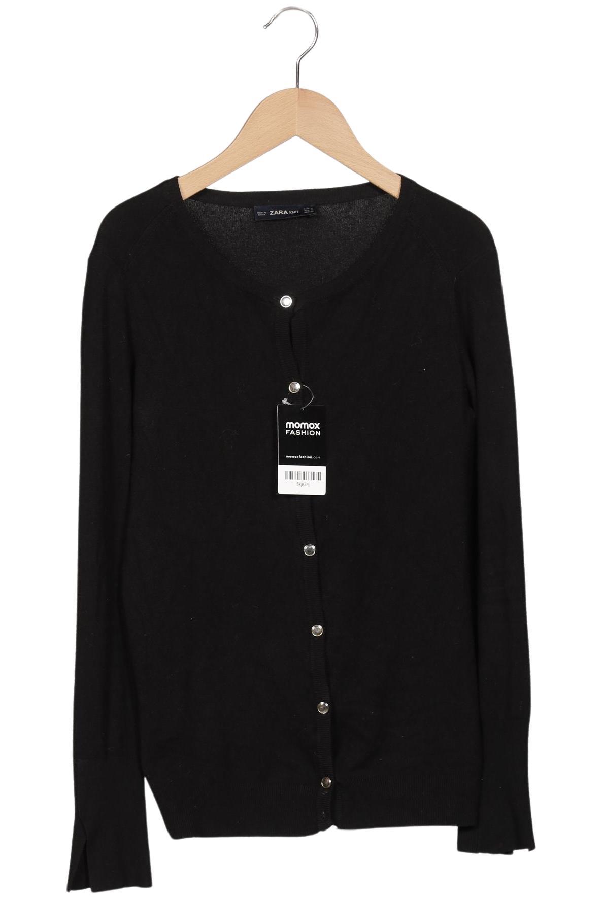 

Zara Damen Strickjacke, schwarz, Gr. 36