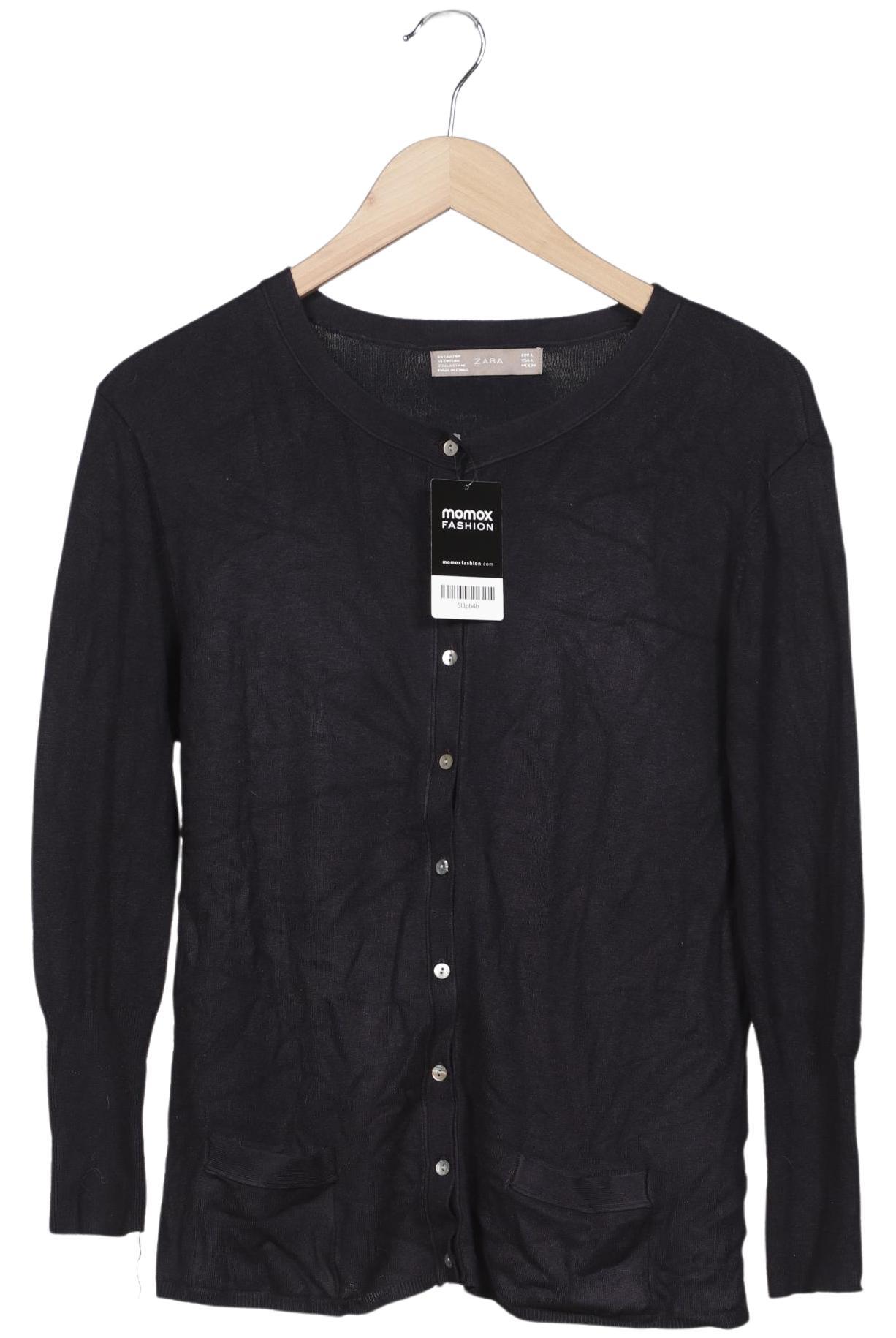 

Zara Damen Strickjacke, marineblau, Gr. 42