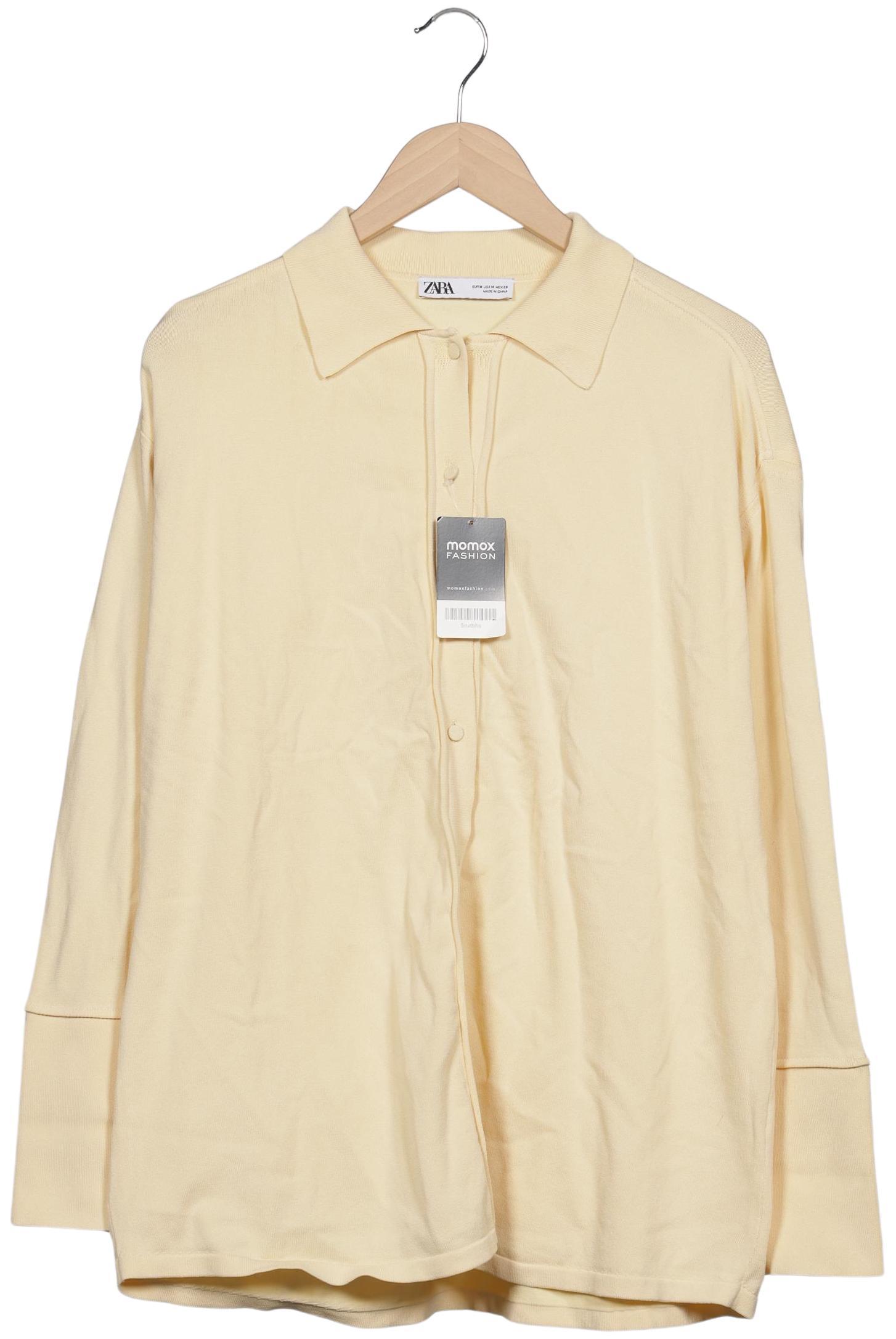 

Zara Damen Strickjacke, cremeweiß, Gr. 38