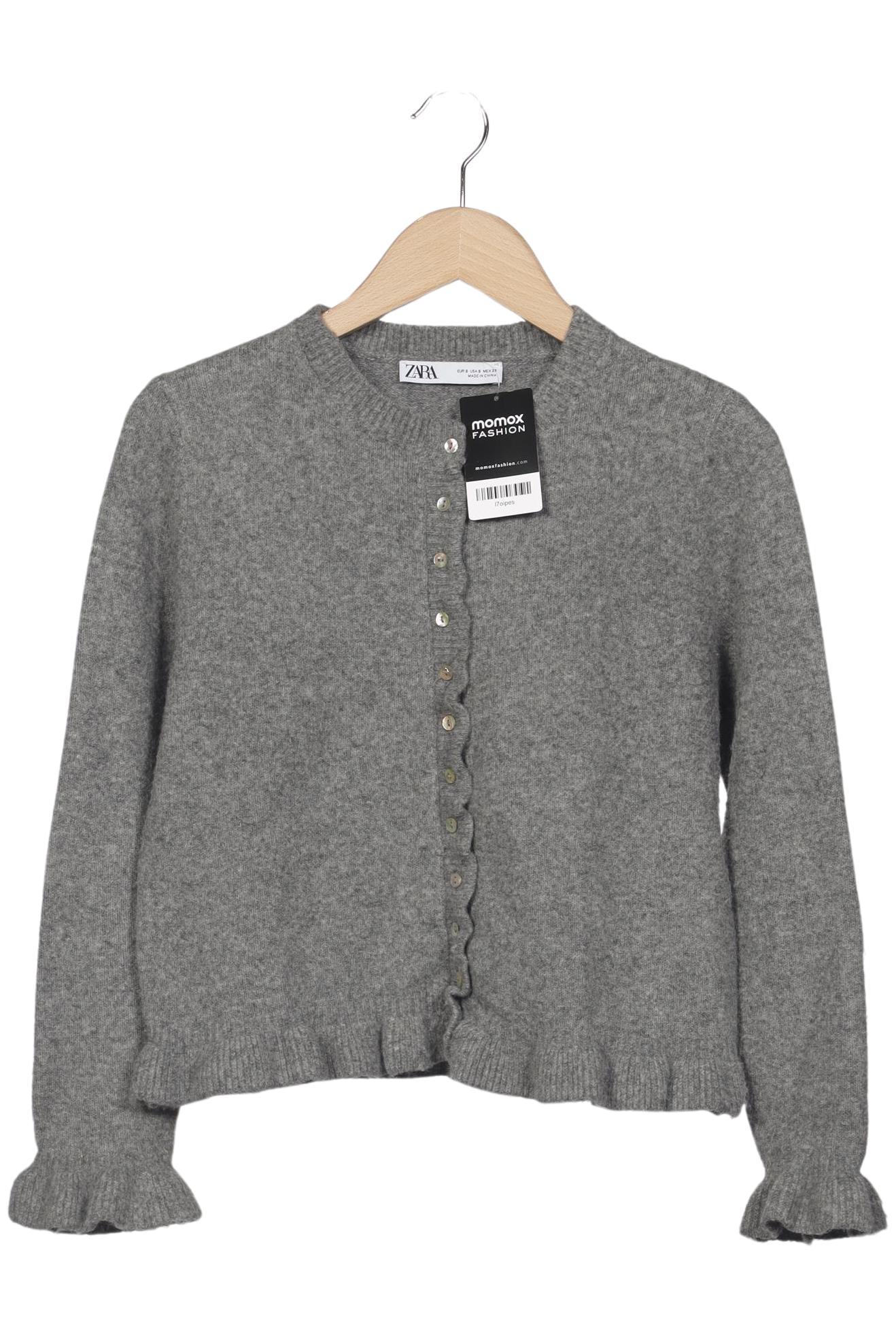 

Zara Damen Strickjacke, grau, Gr. 36